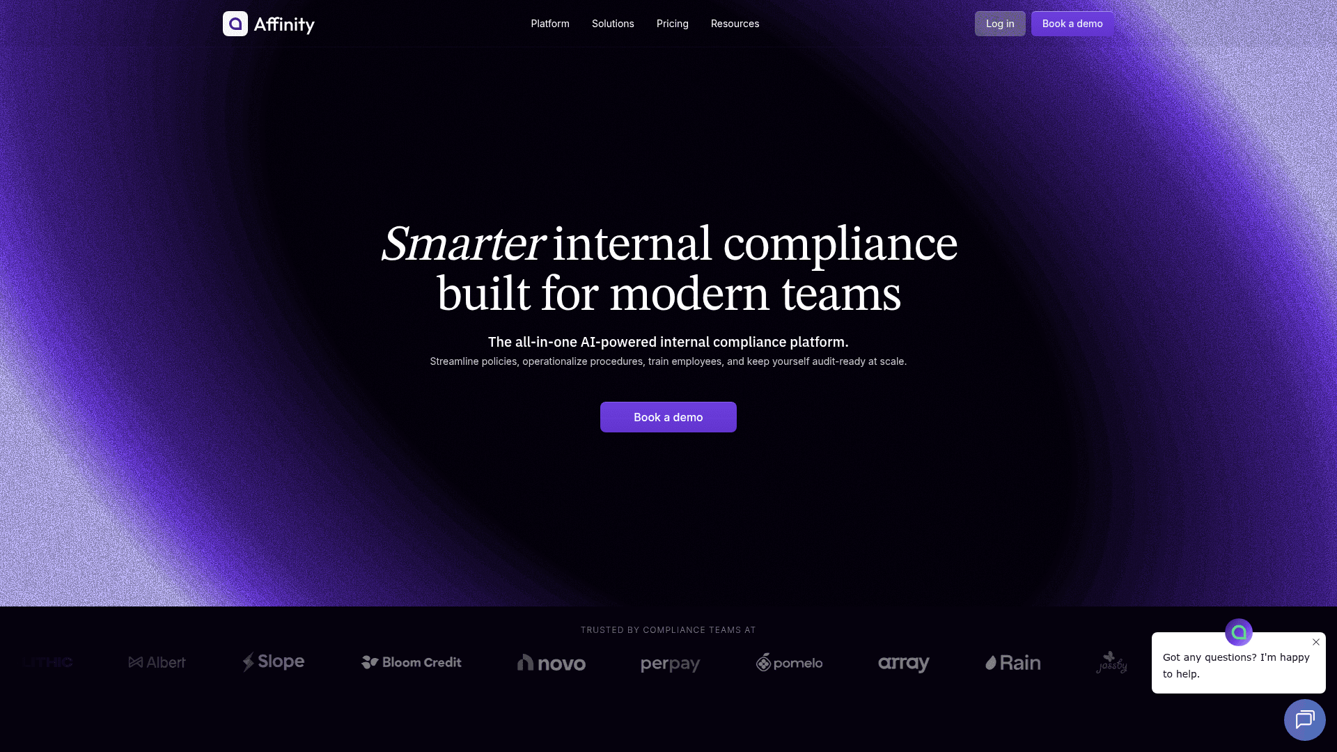 Affinity screenshot