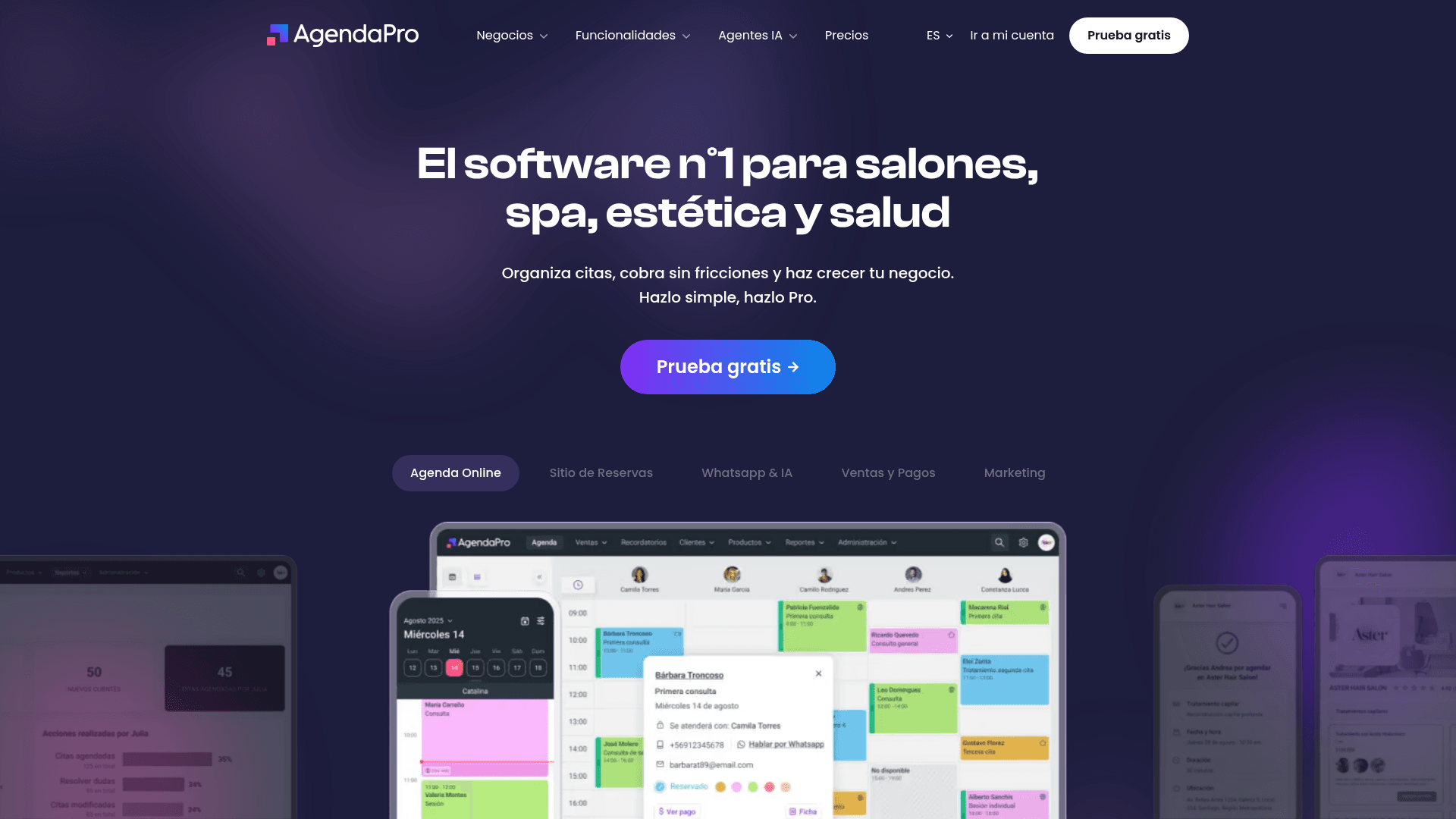 AgendaPro screenshot
