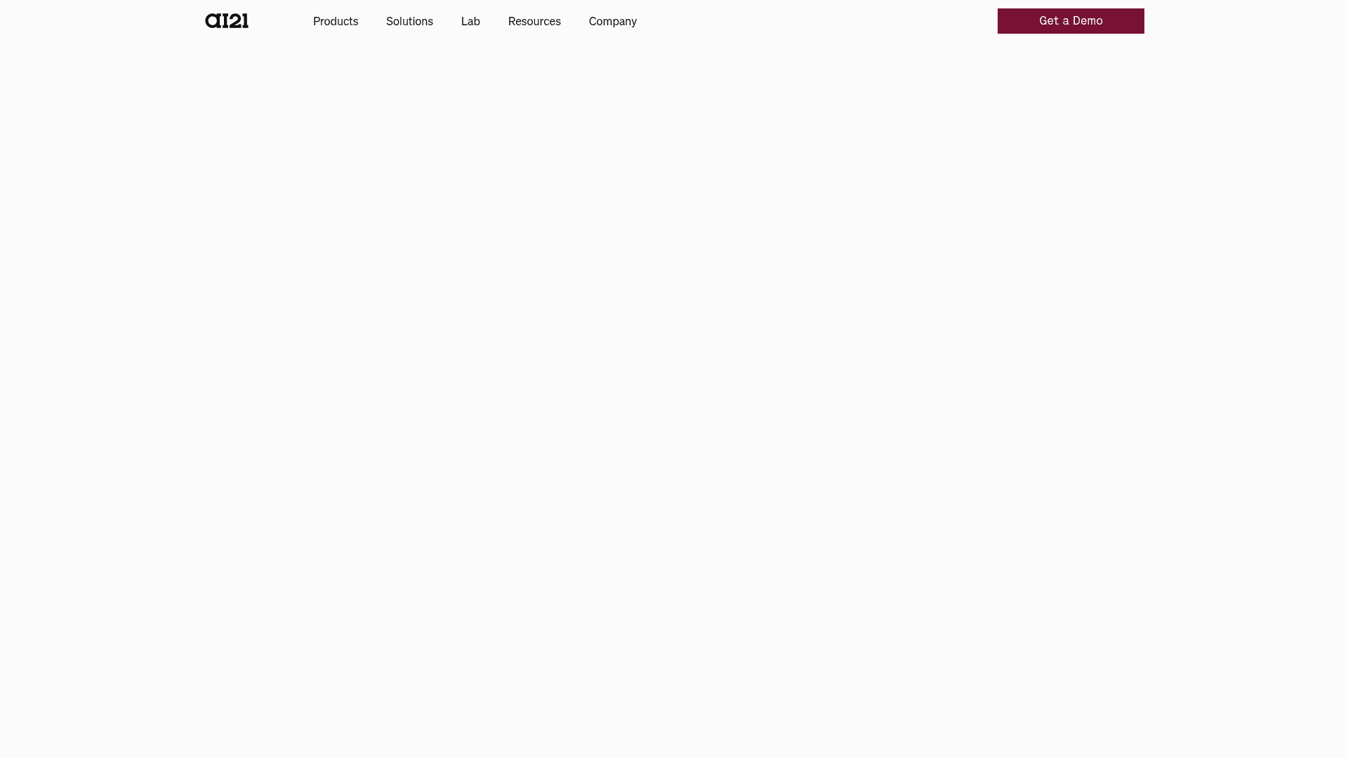 AI21 Labs screenshot
