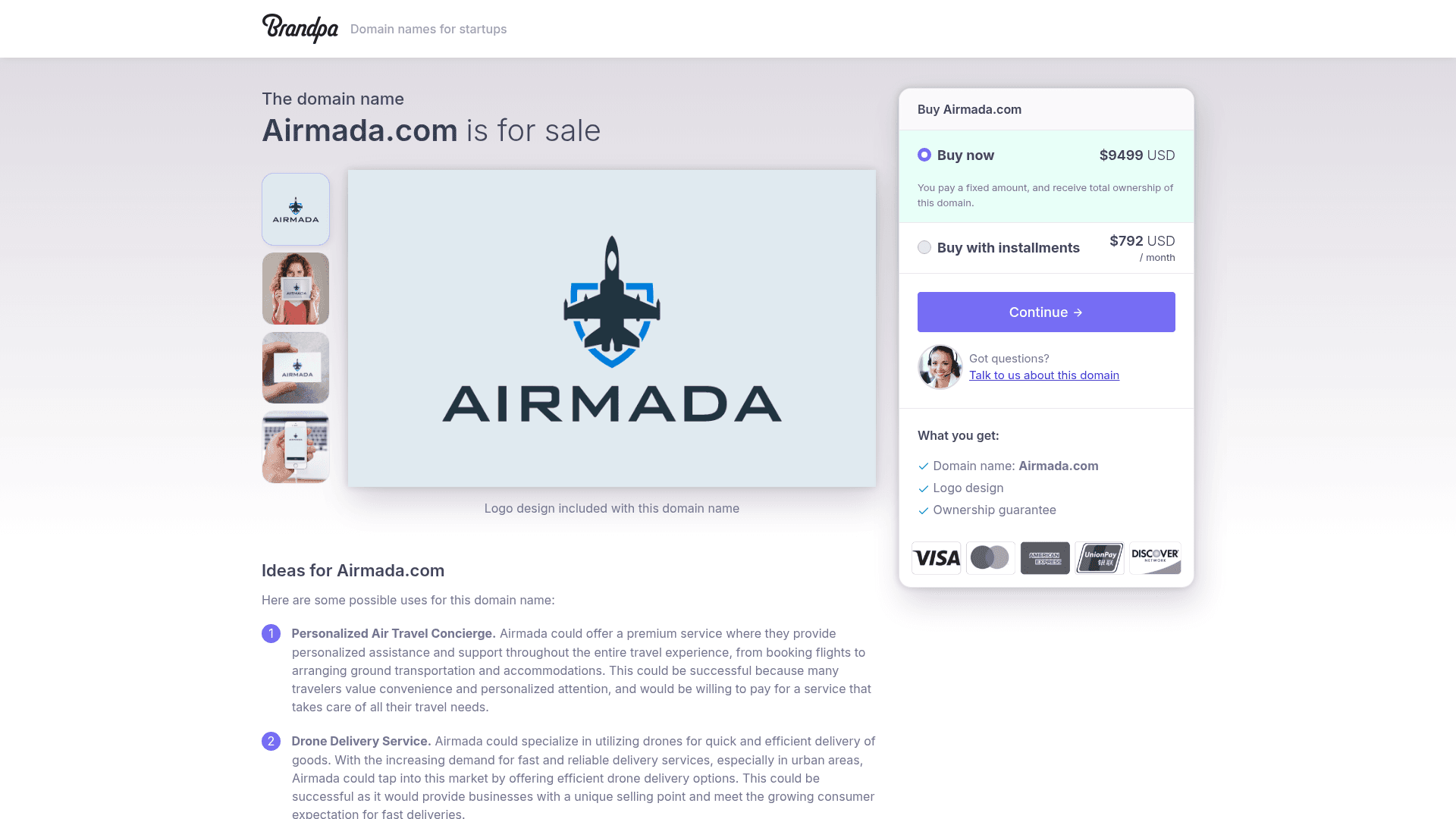 Airmada screenshot