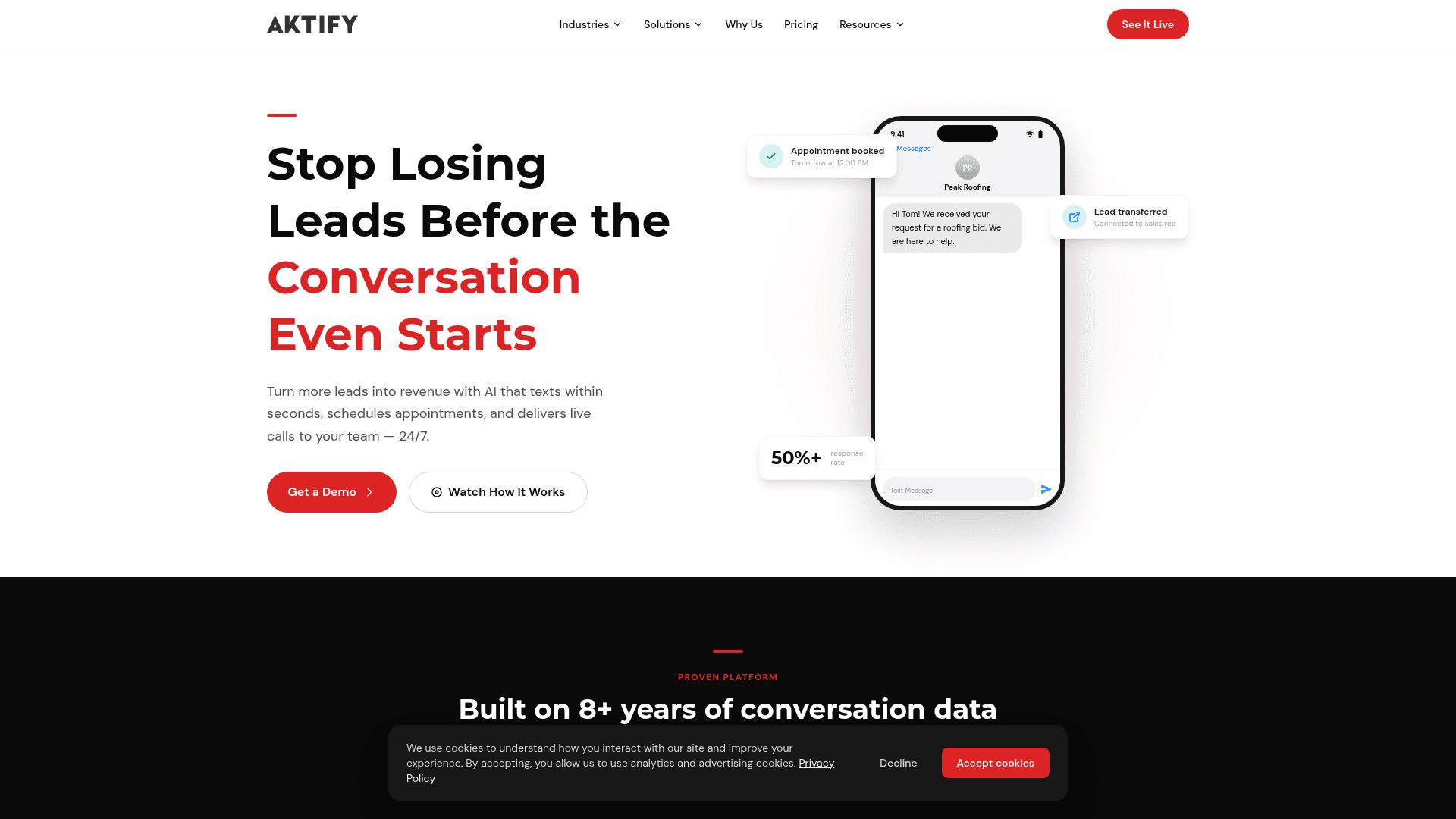 Aktify screenshot