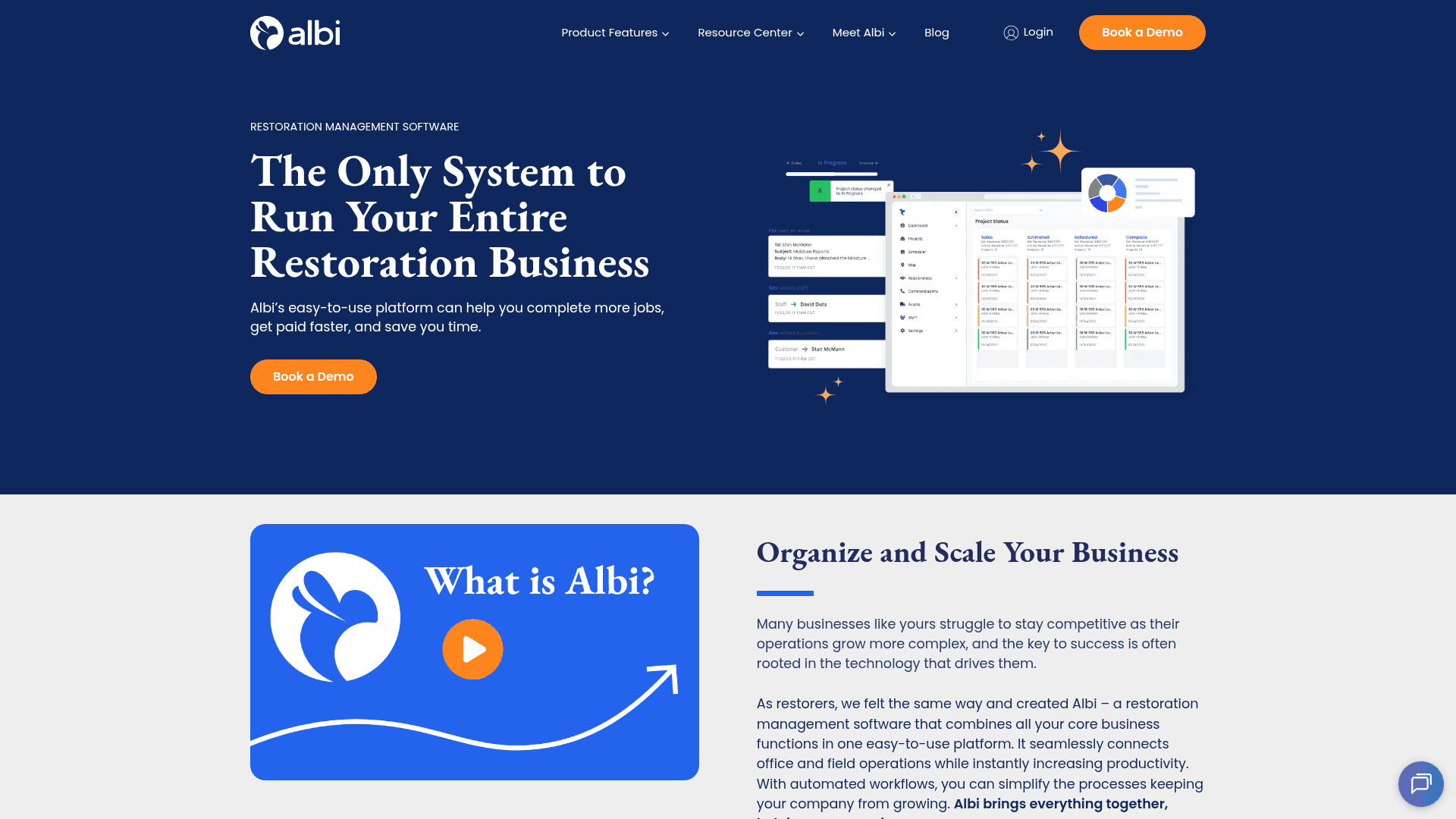 Albiware Inc. screenshot