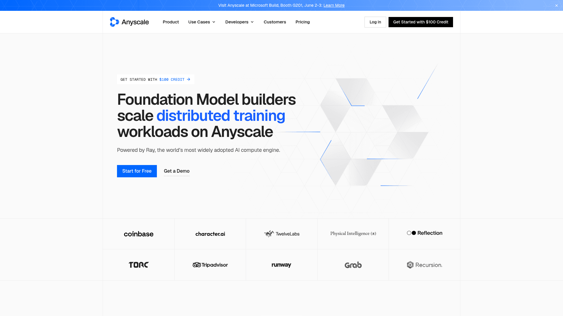 Anyscale screenshot
