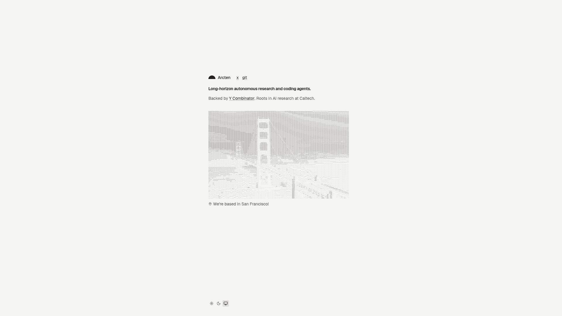Arcten screenshot