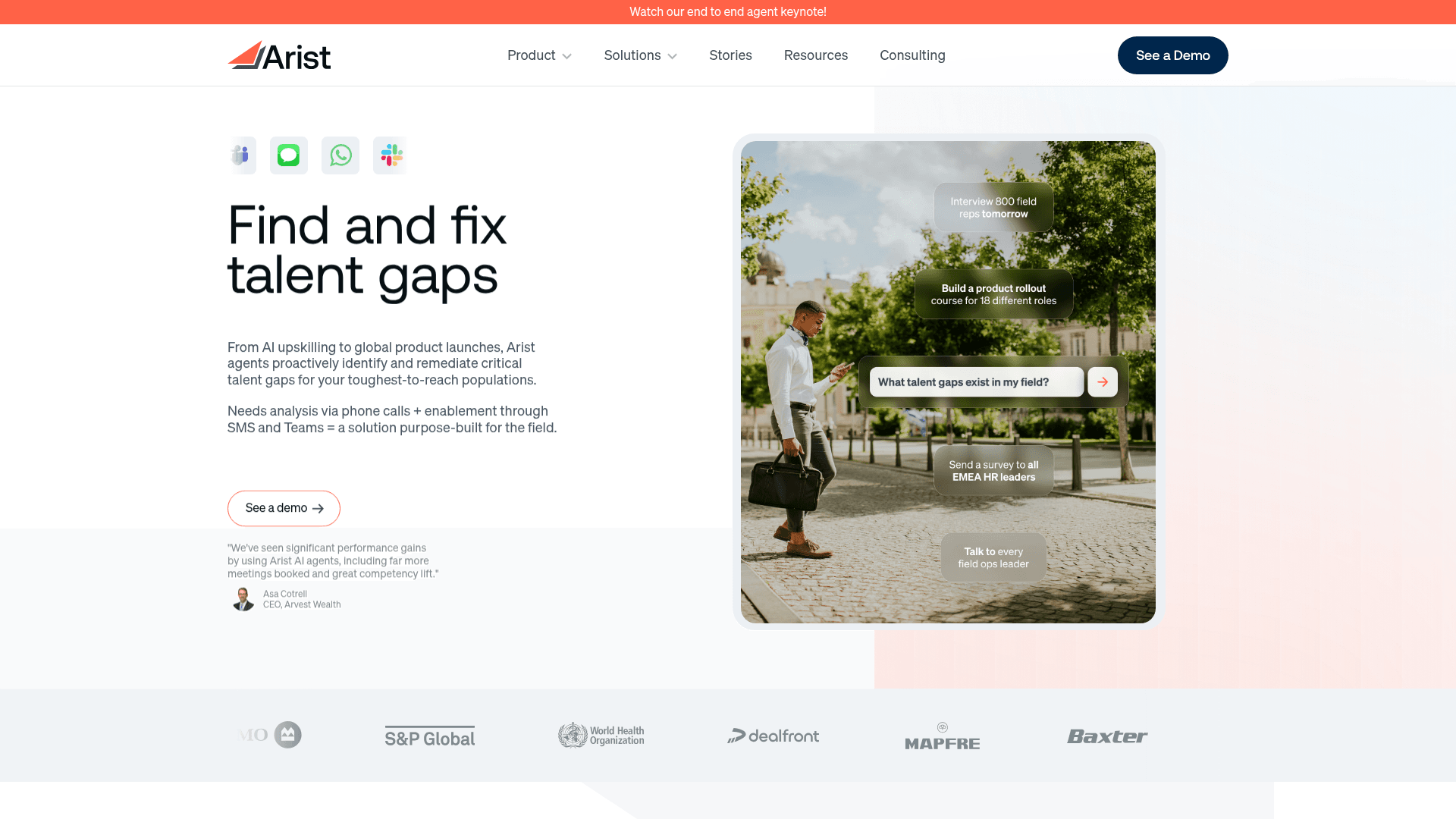 Arist screenshot