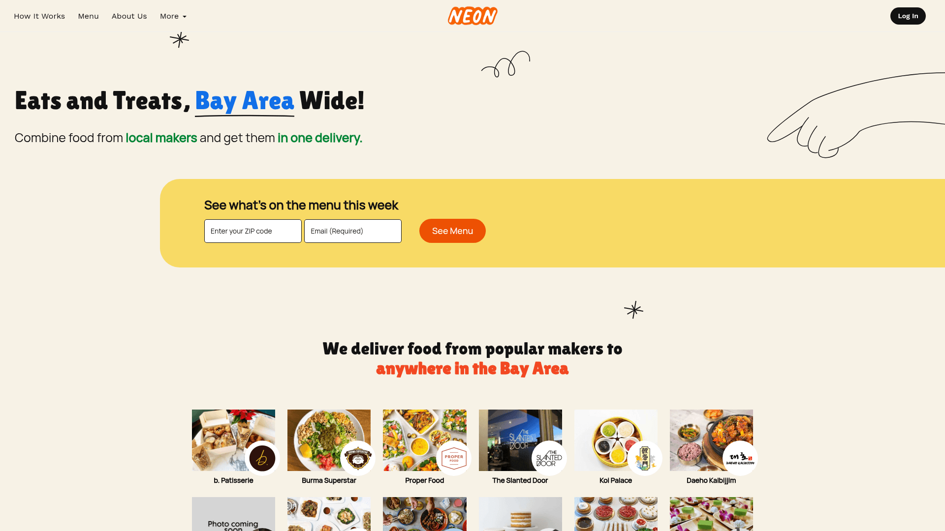 Bentocart screenshot