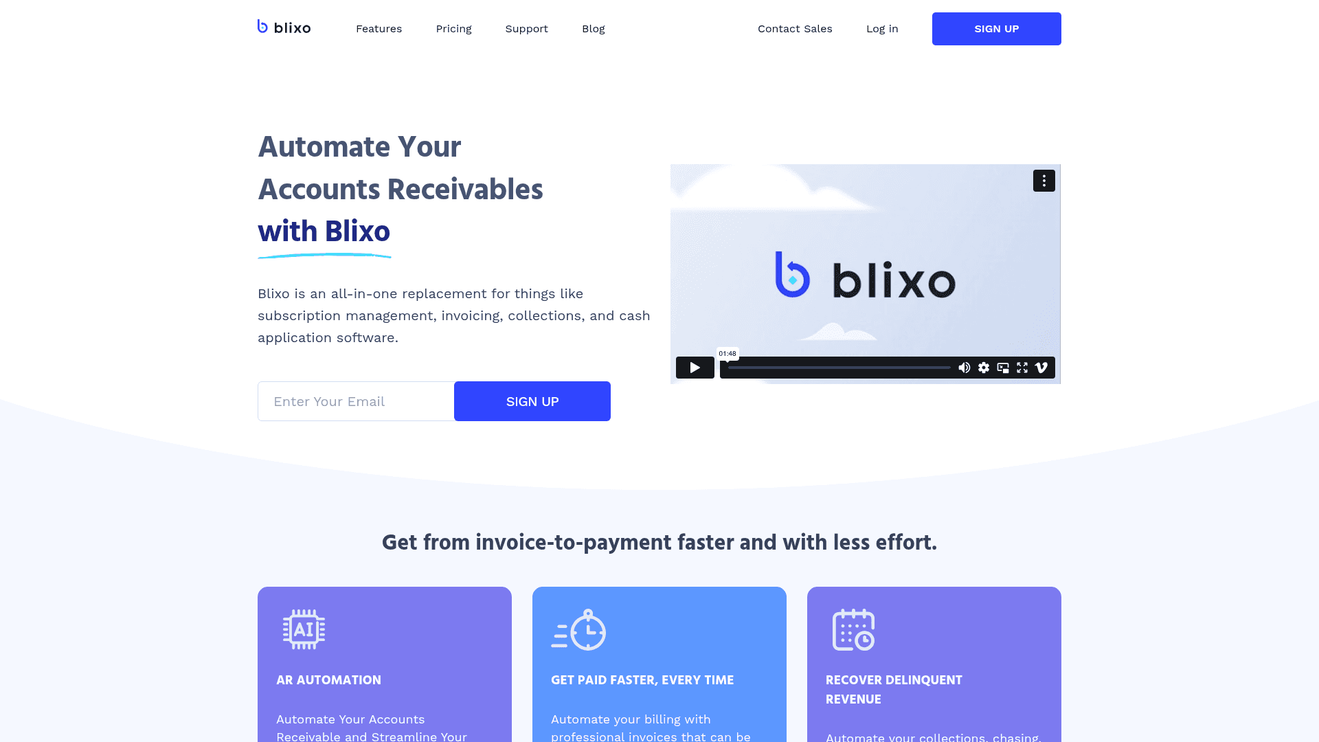 Blixo screenshot