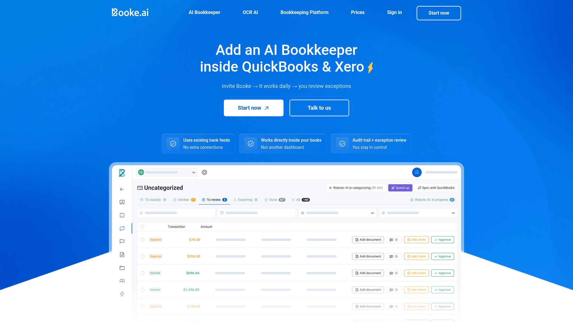 Booke AI screenshot