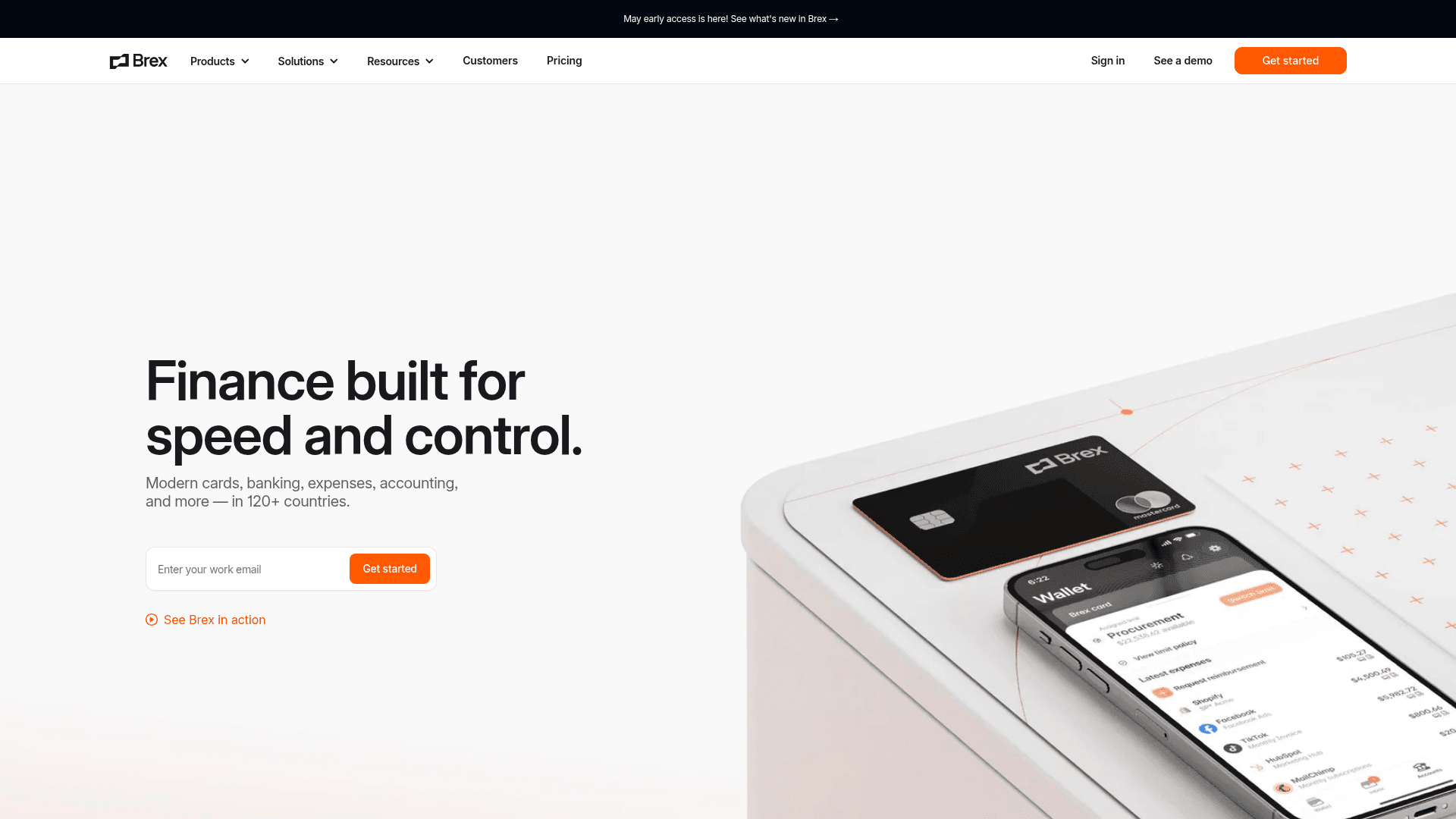 Brex screenshot