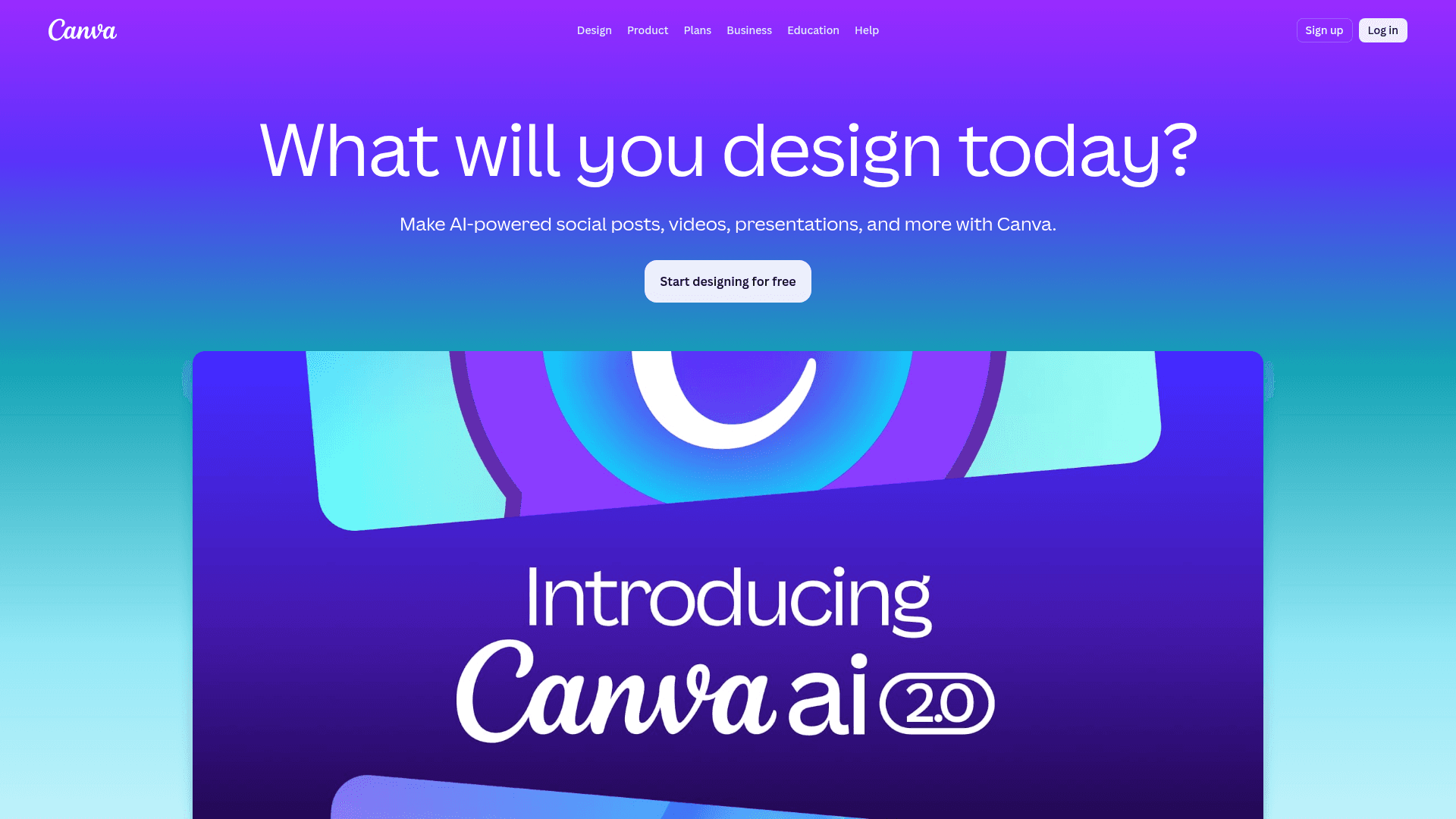 Canva screenshot
