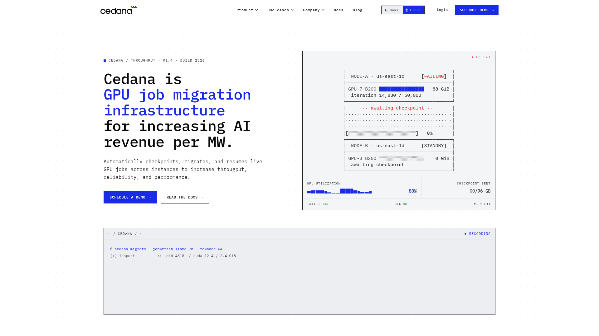Cedana screenshot