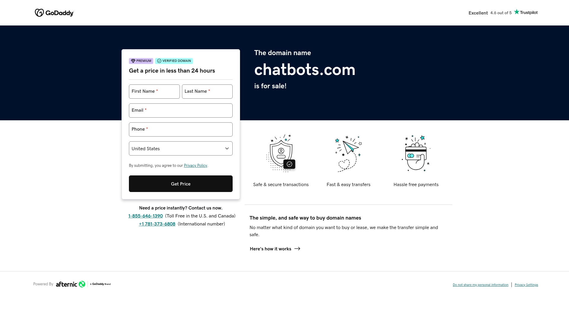 Chatbots screenshot