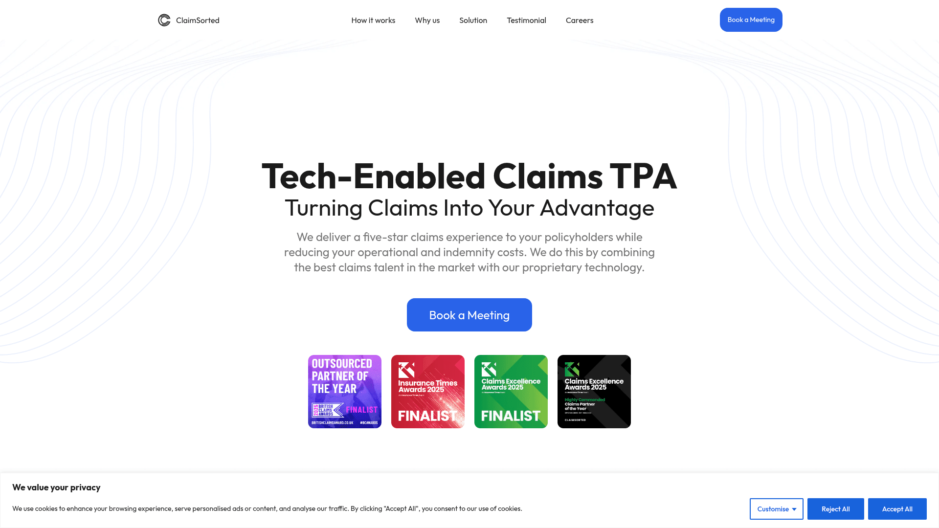 ClaimSorted screenshot