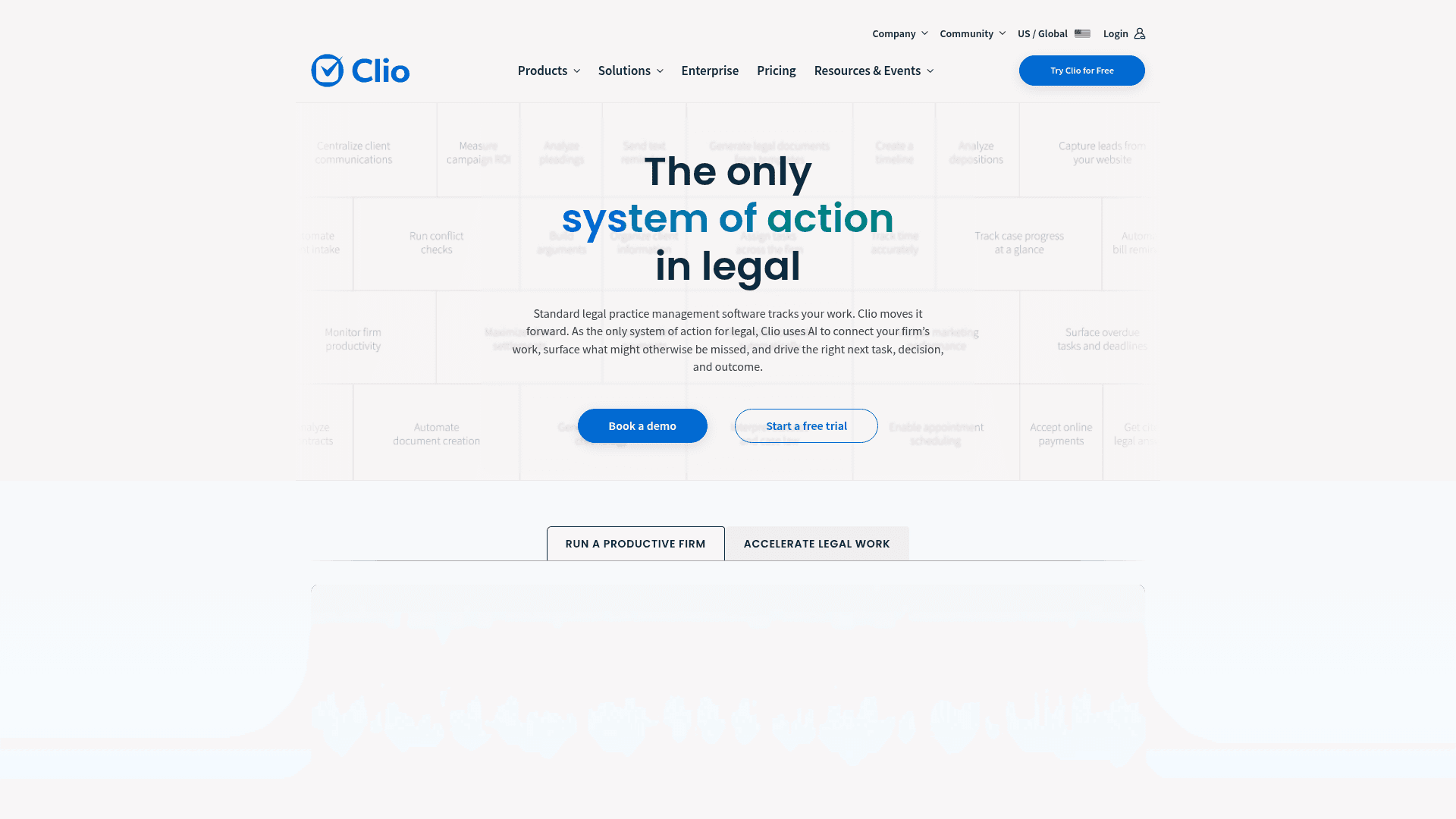 Clio screenshot