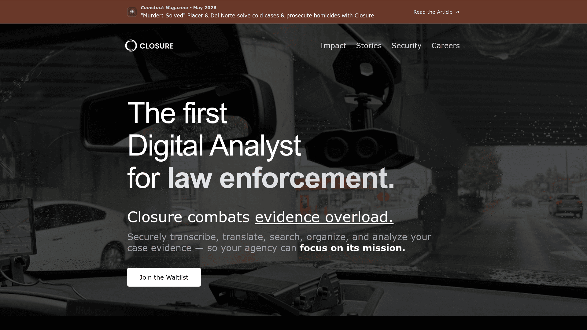 Closure screenshot