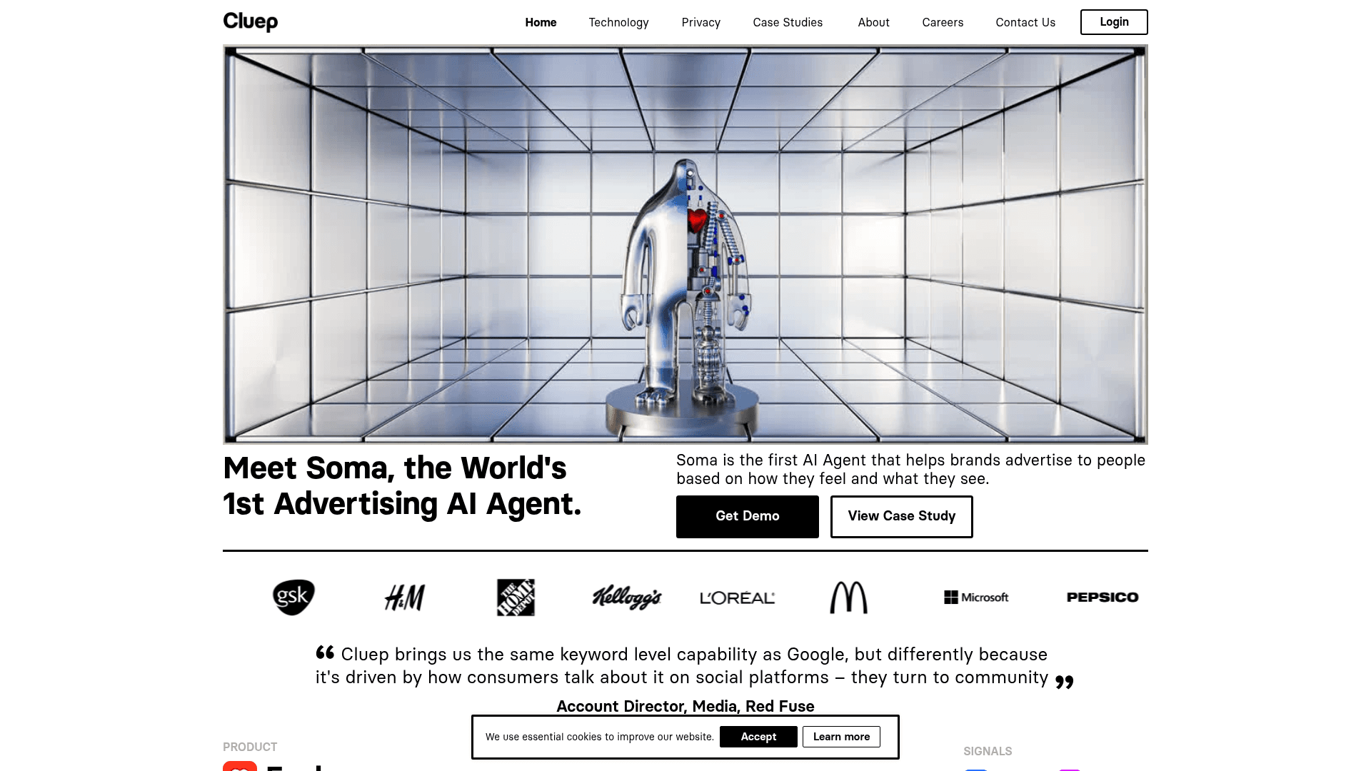 Cluep screenshot
