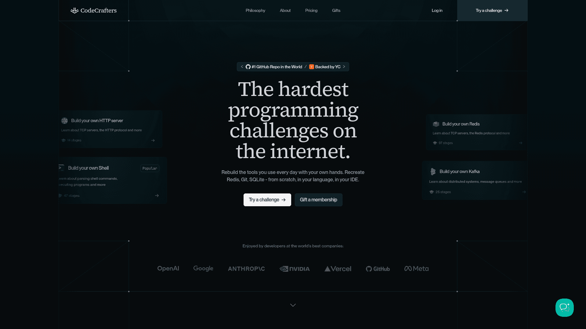 CodeCrafters screenshot