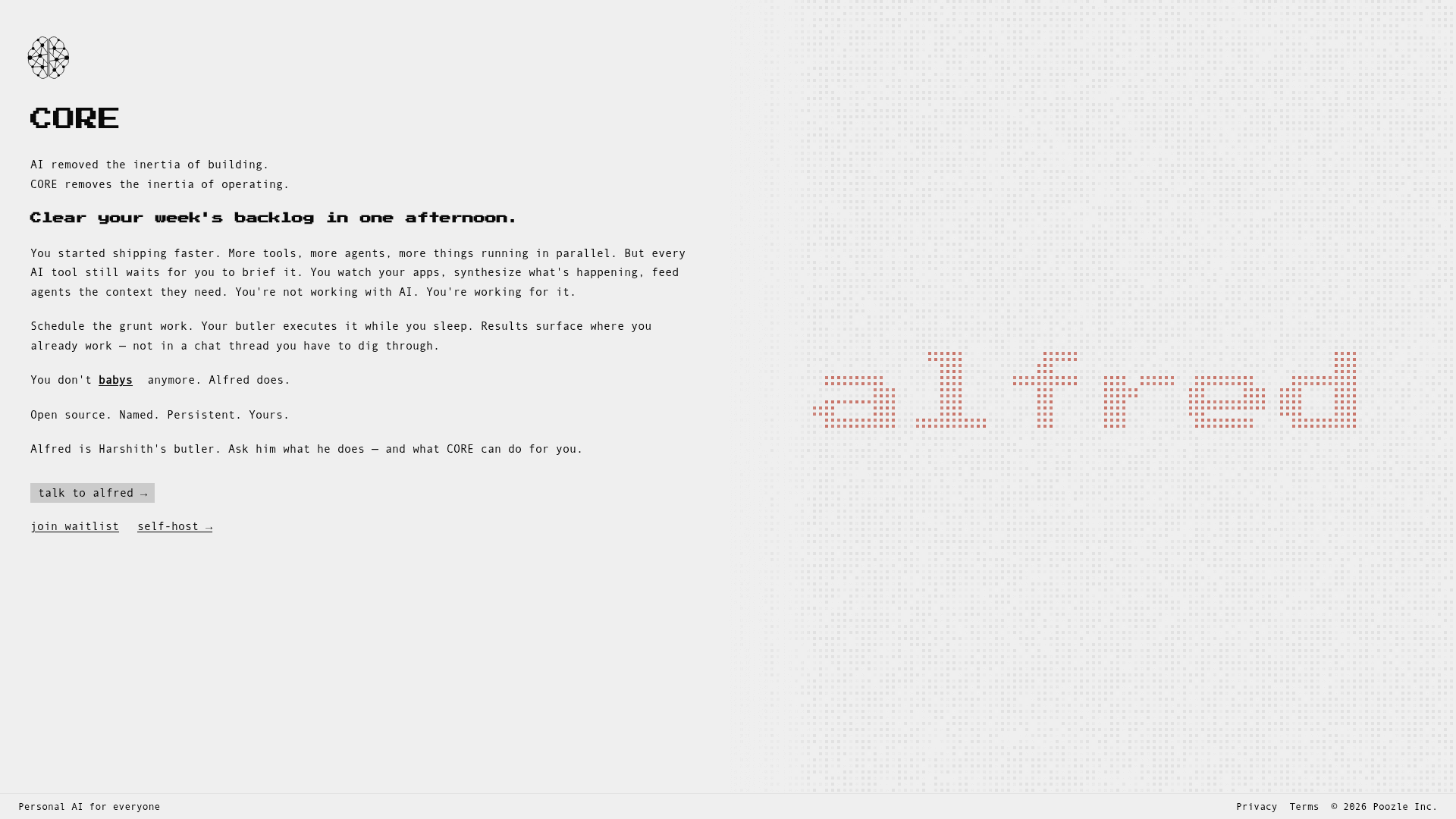 CORE screenshot