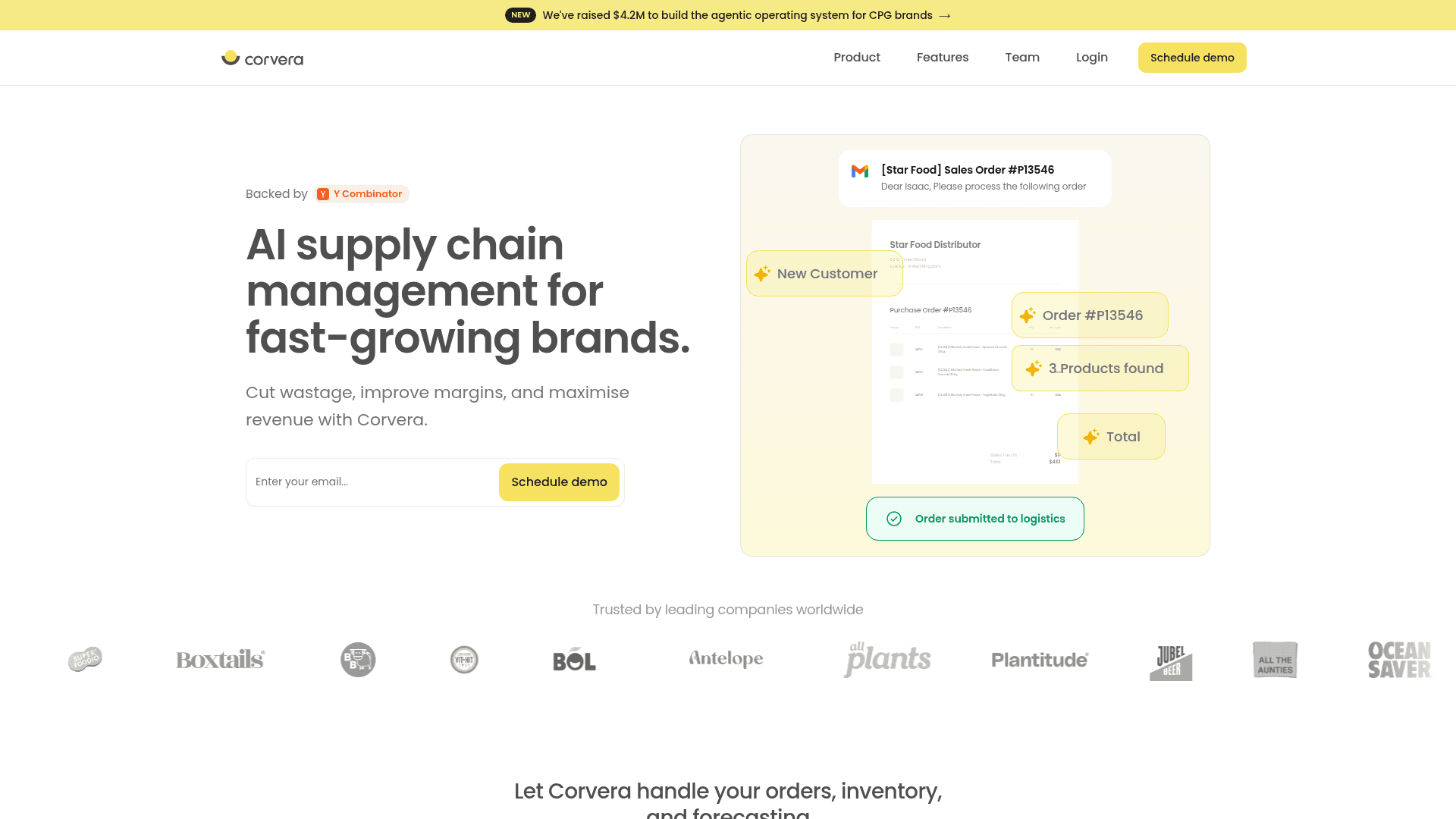 Corvera screenshot
