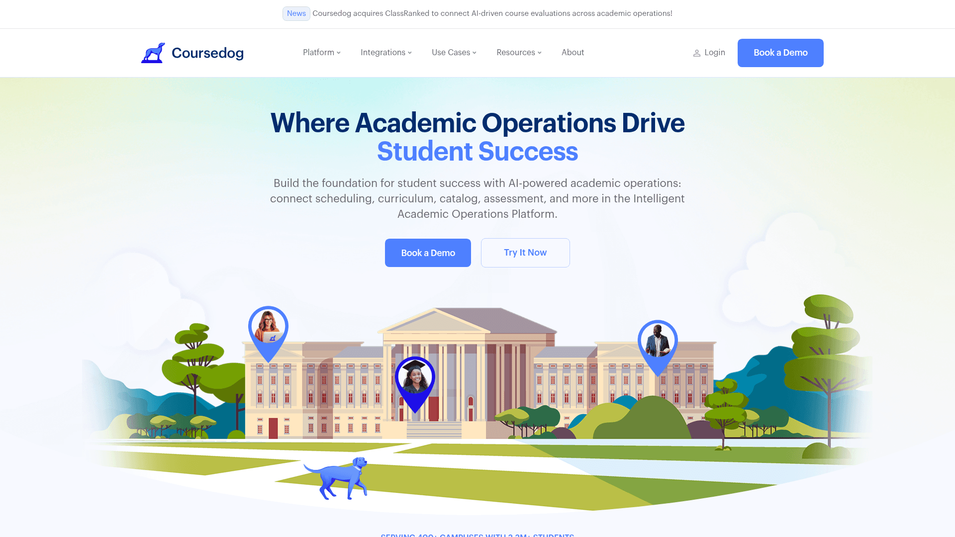 Coursedog screenshot