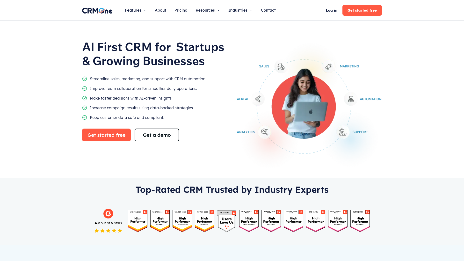 CRMOne screenshot