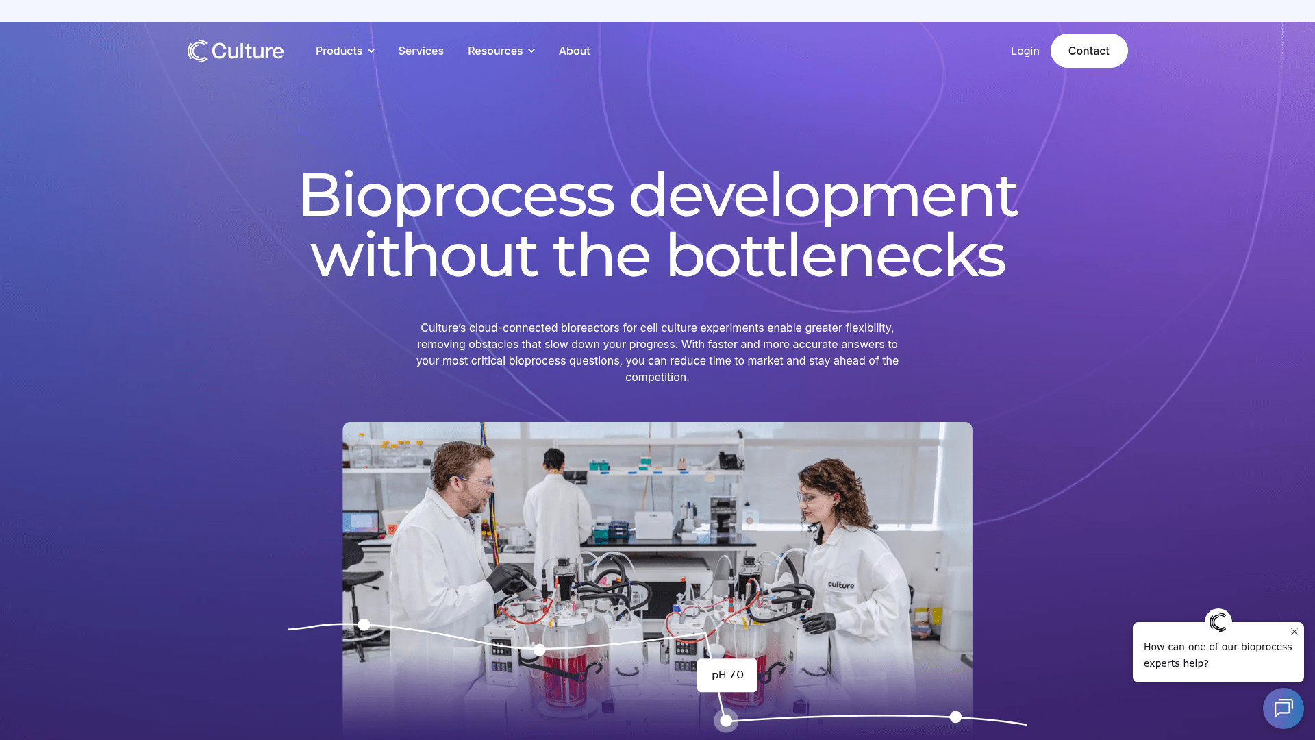 Culture Biosciences screenshot