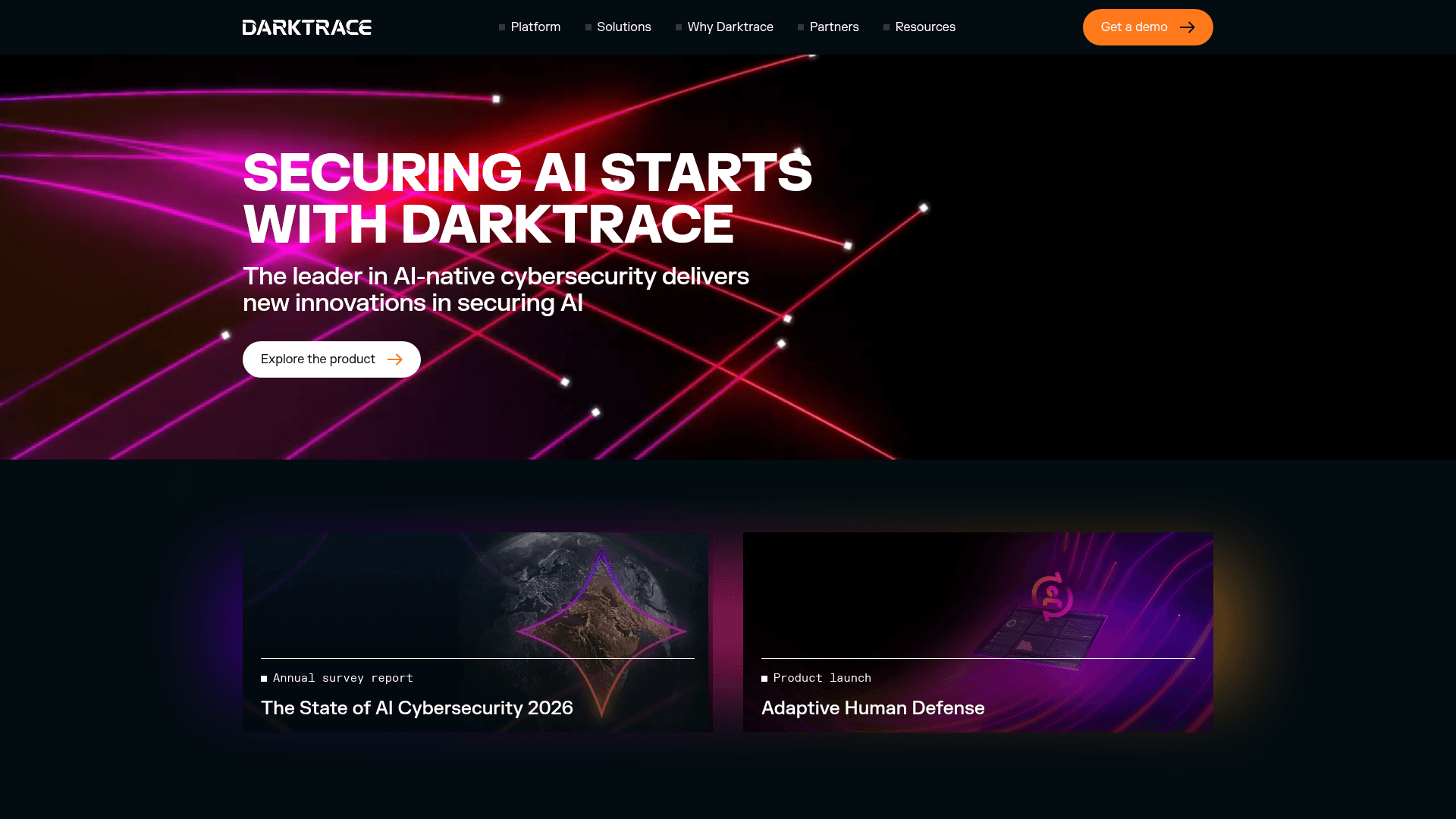 Darktrace screenshot