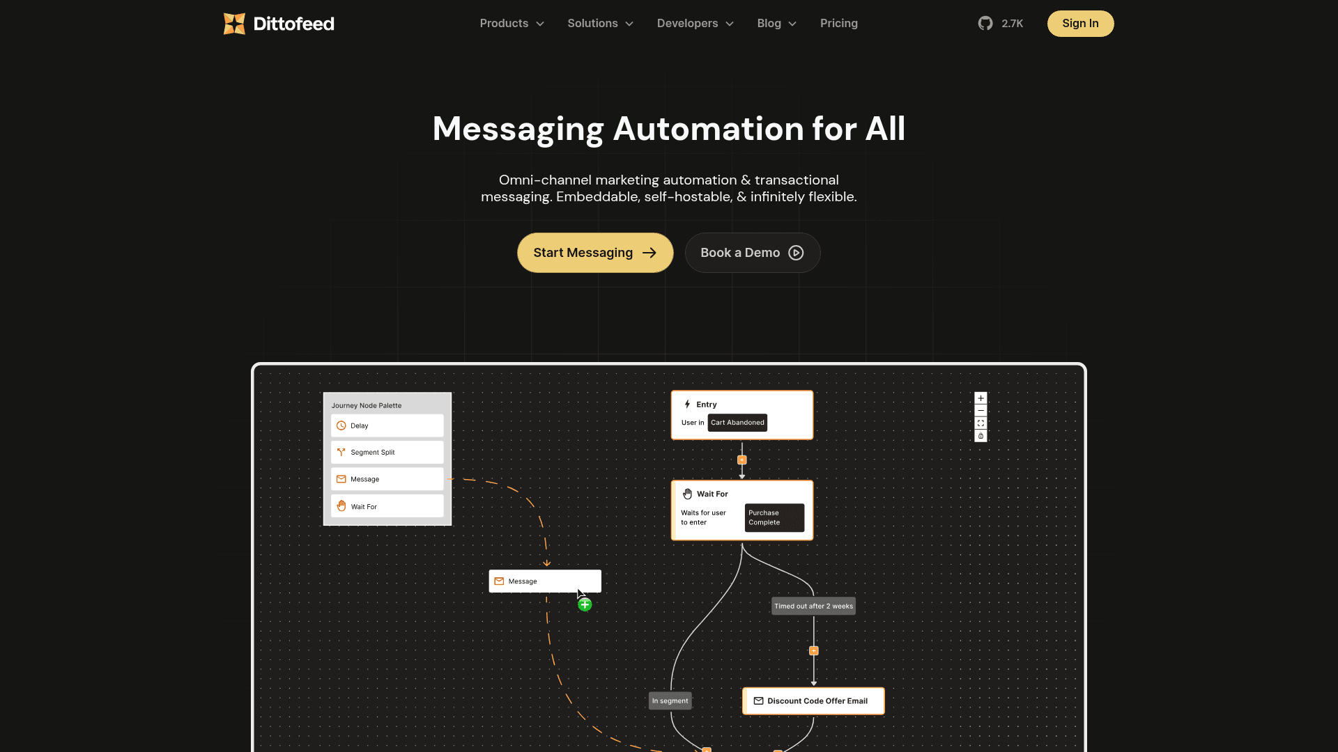 Dittofeed screenshot