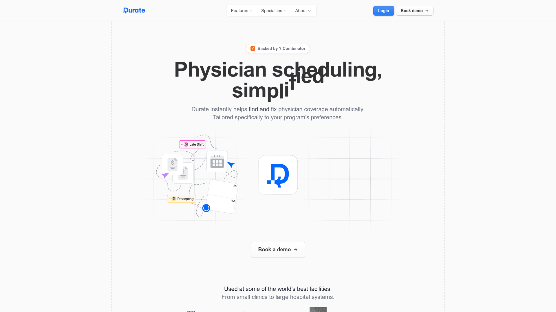 Durate screenshot