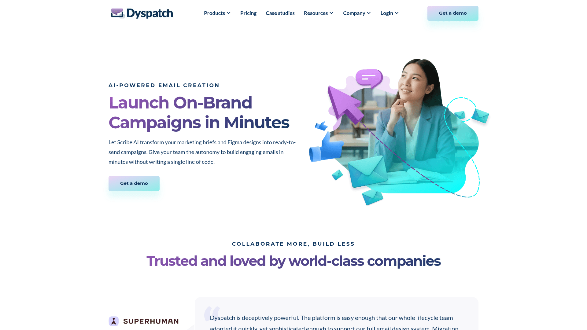 Dyspatch screenshot
