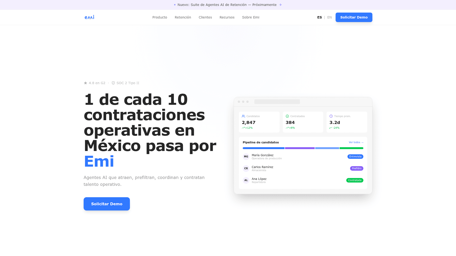 Emi Labs screenshot