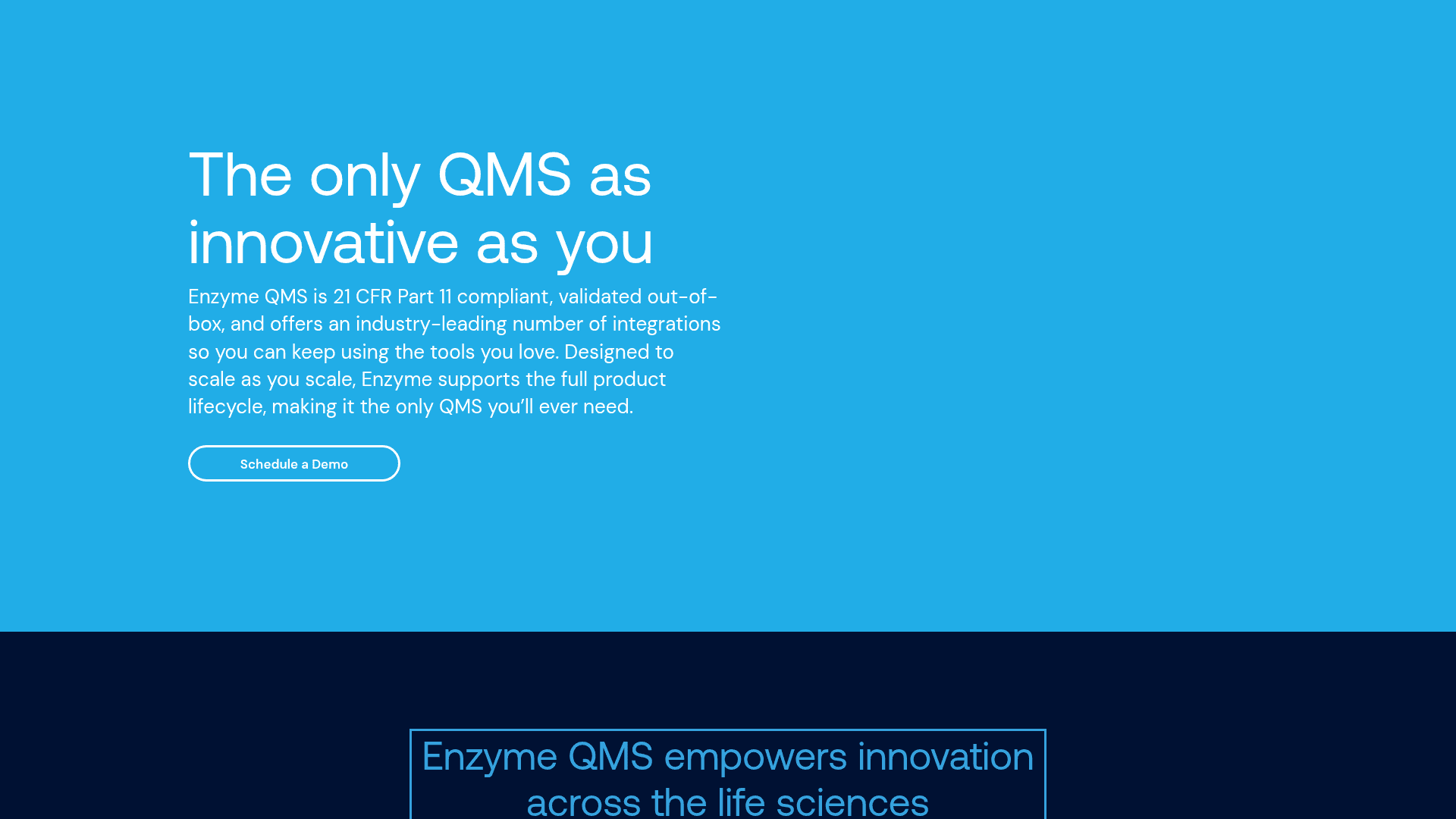Enzyme screenshot