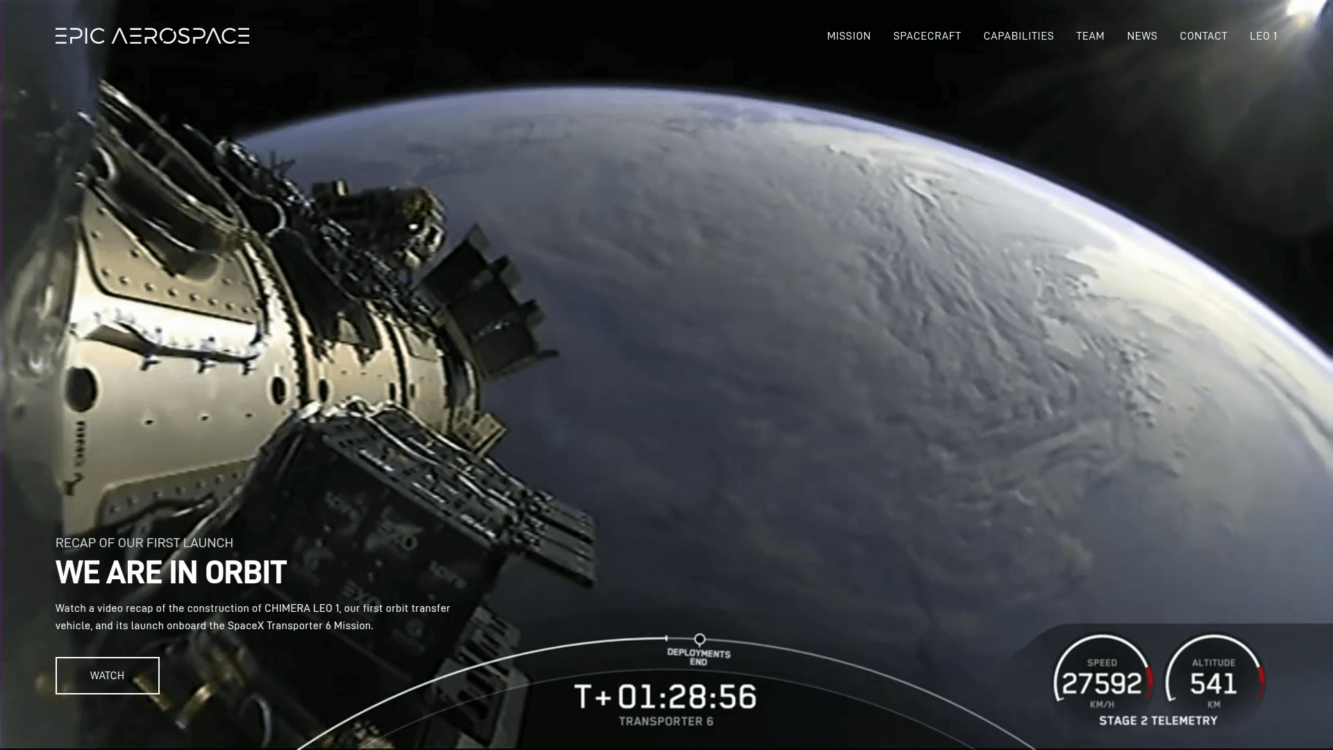 EPIC AEROSPACE screenshot
