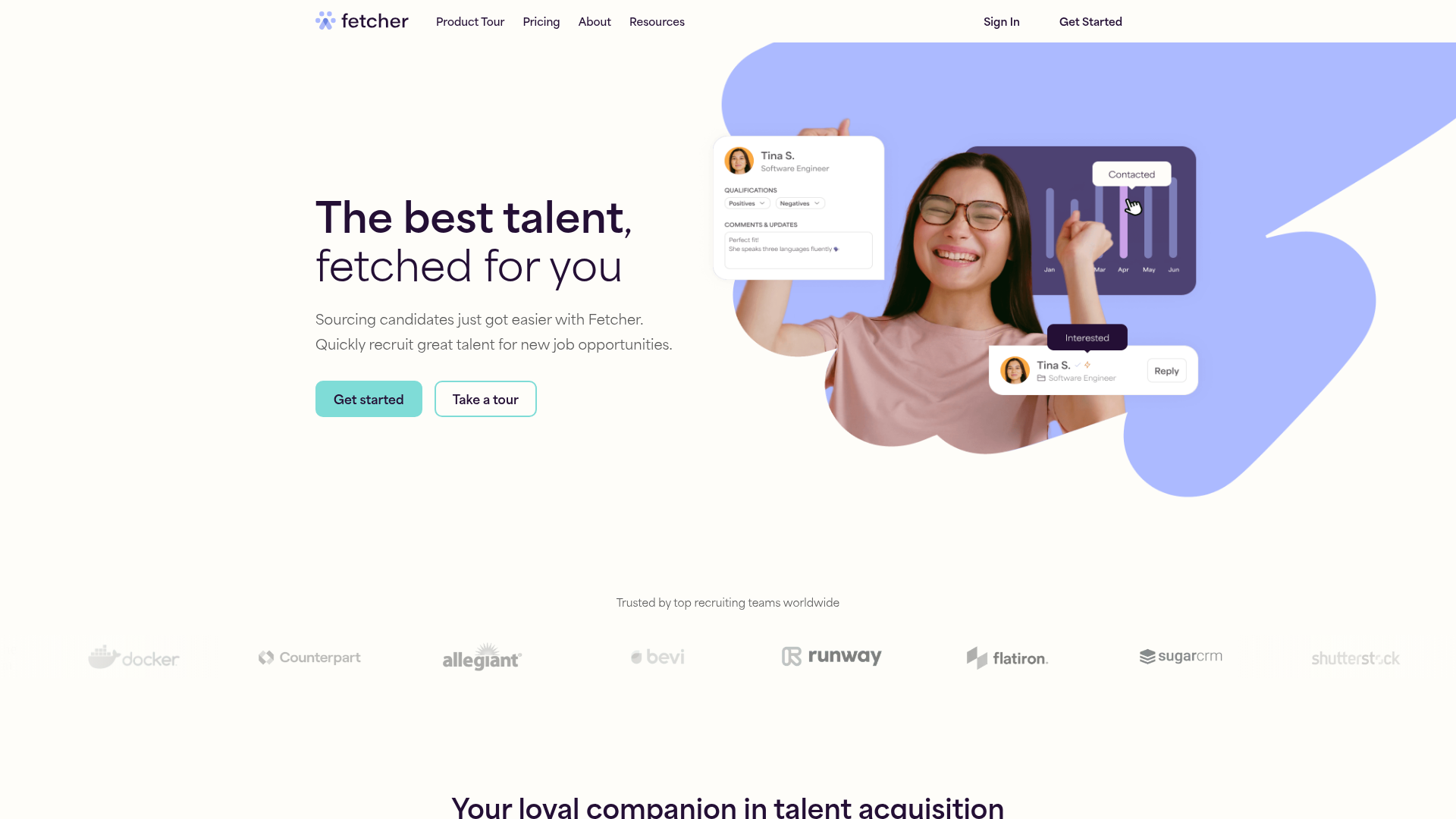 Fetcher screenshot