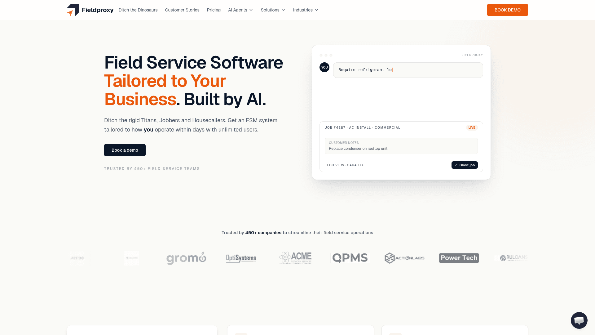 Fieldproxy screenshot