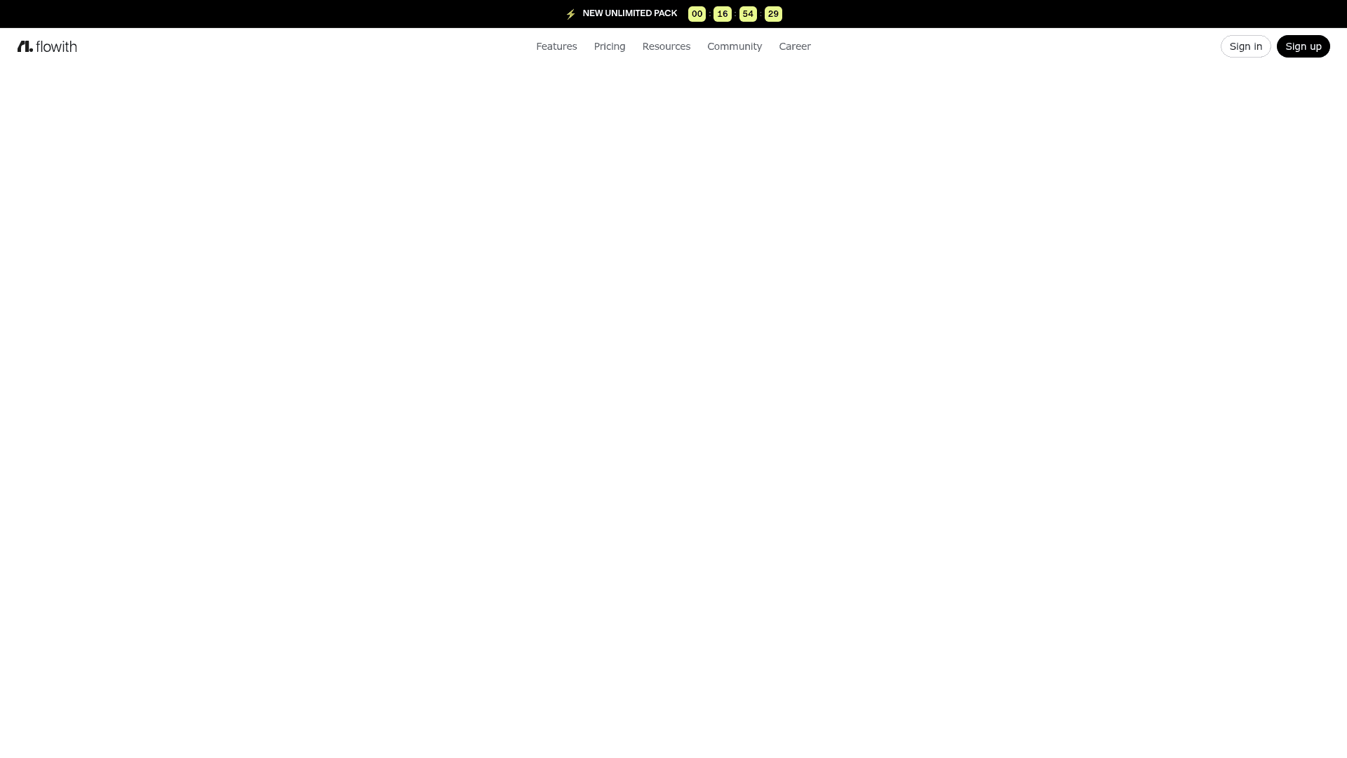 Flowith screenshot