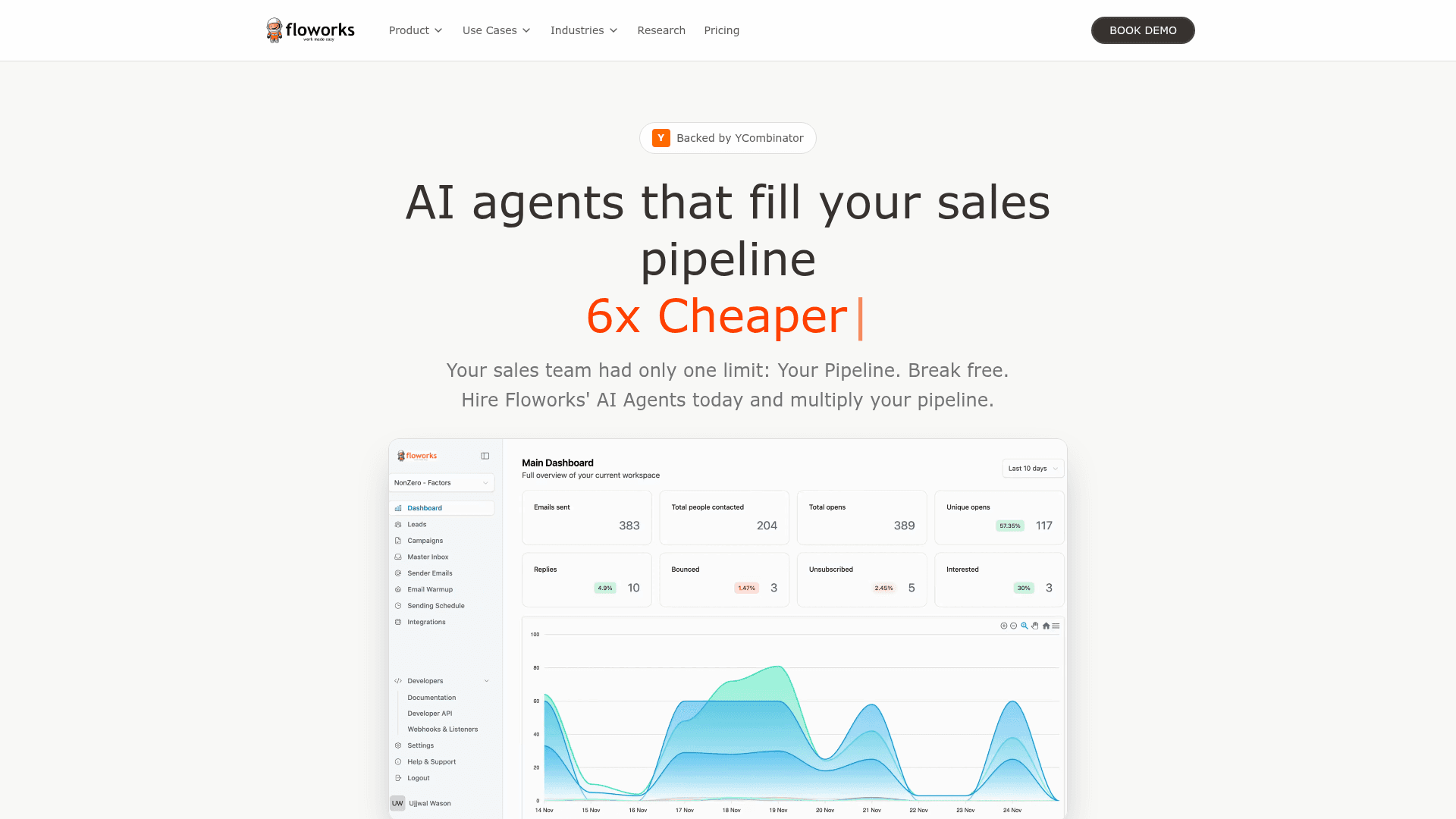 Floworks screenshot