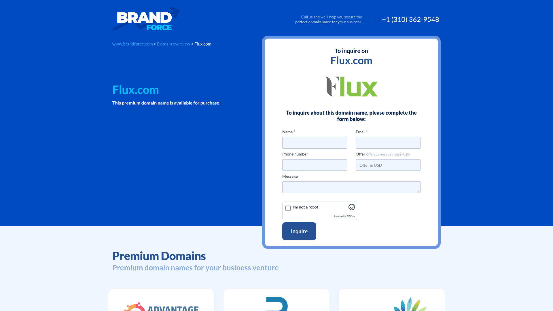 Flux screenshot