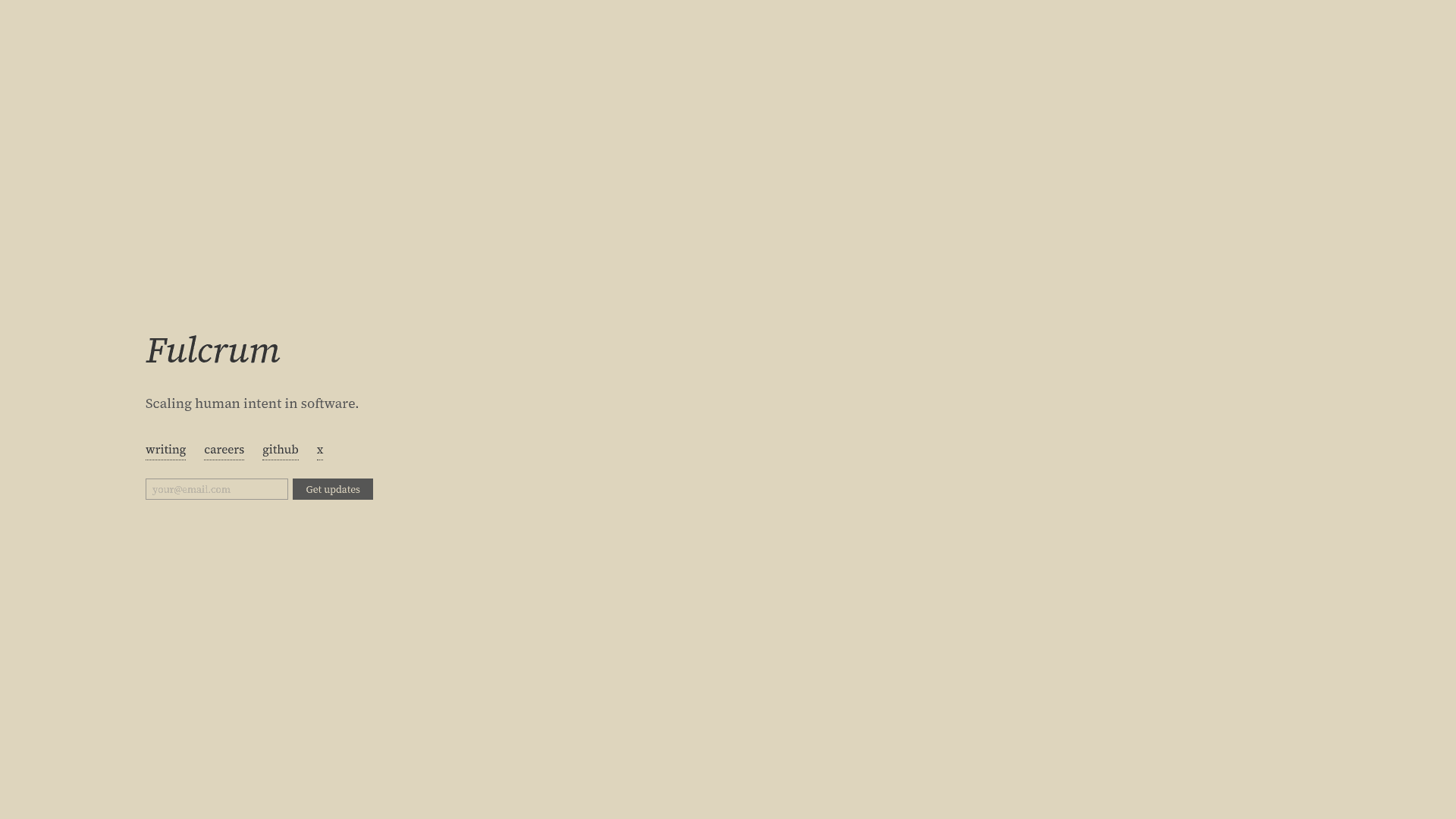 Fulcrum screenshot