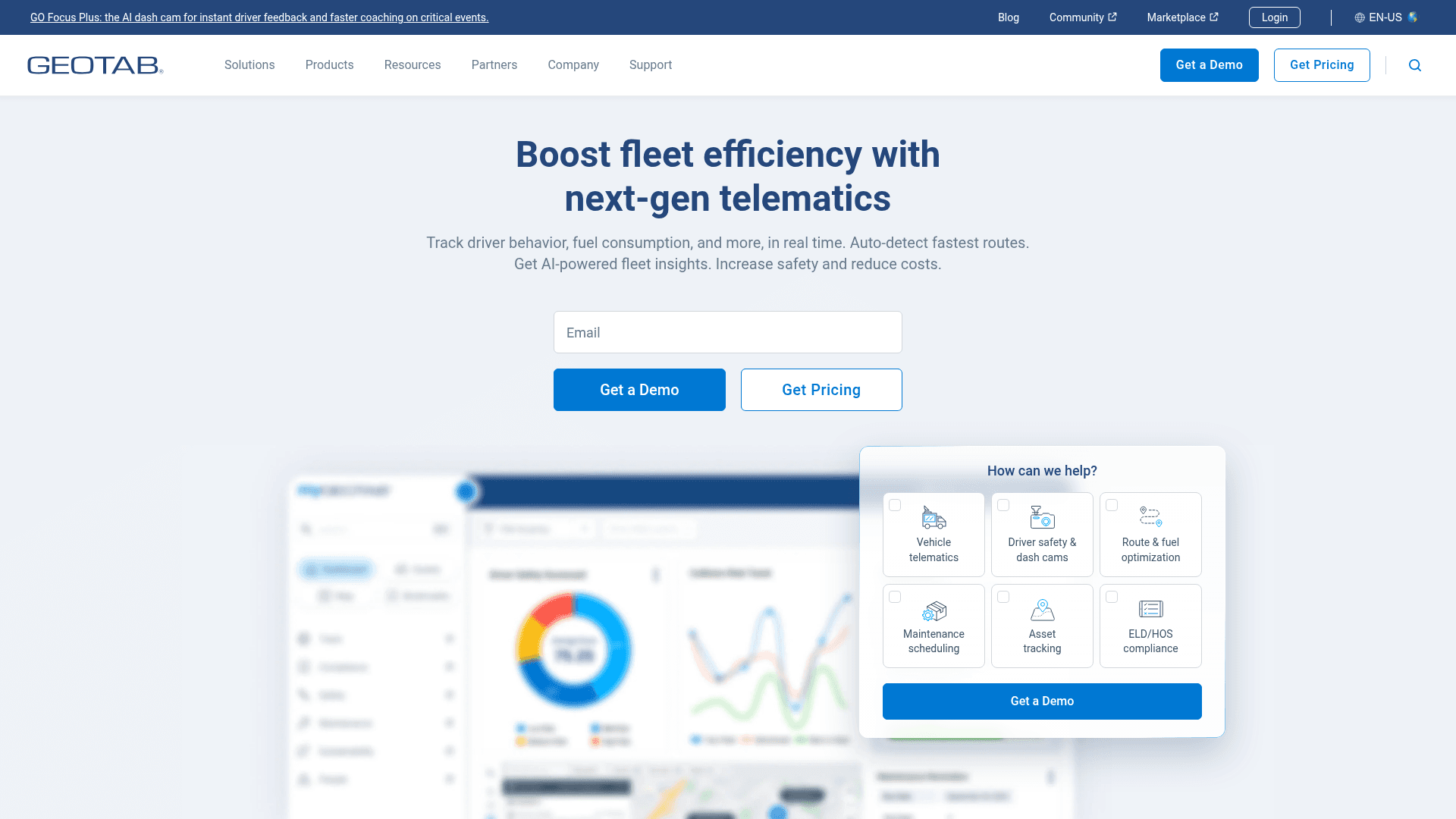 Geotab screenshot