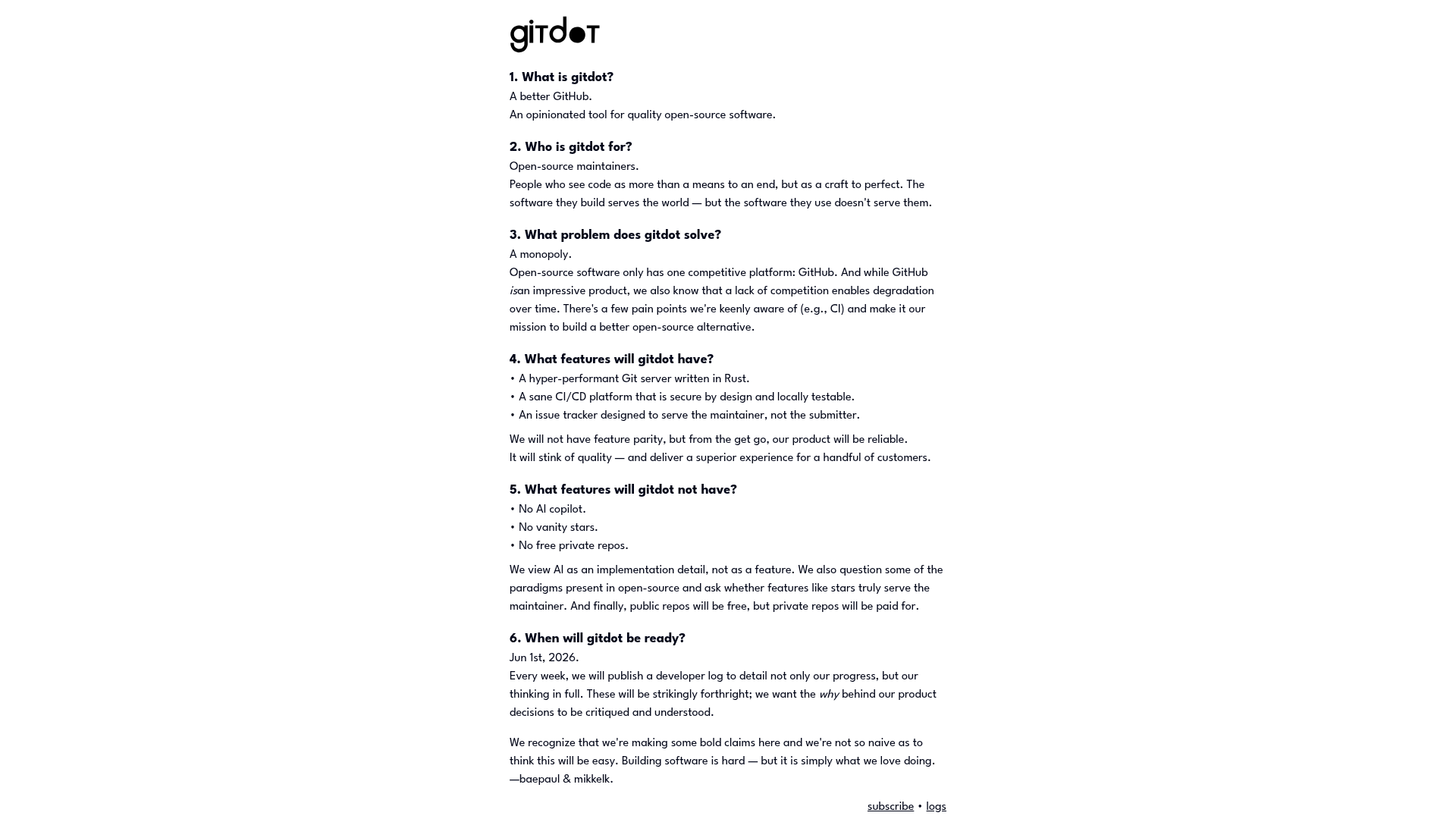 gitdot screenshot