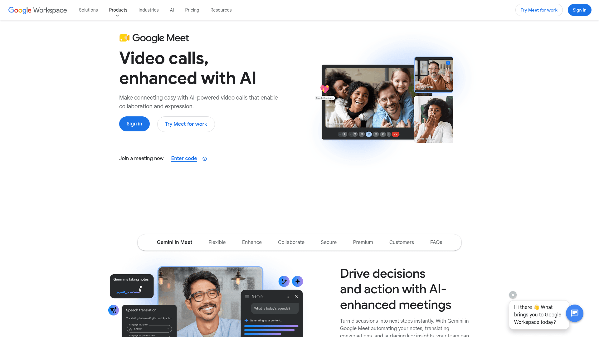 Google Meet screenshot