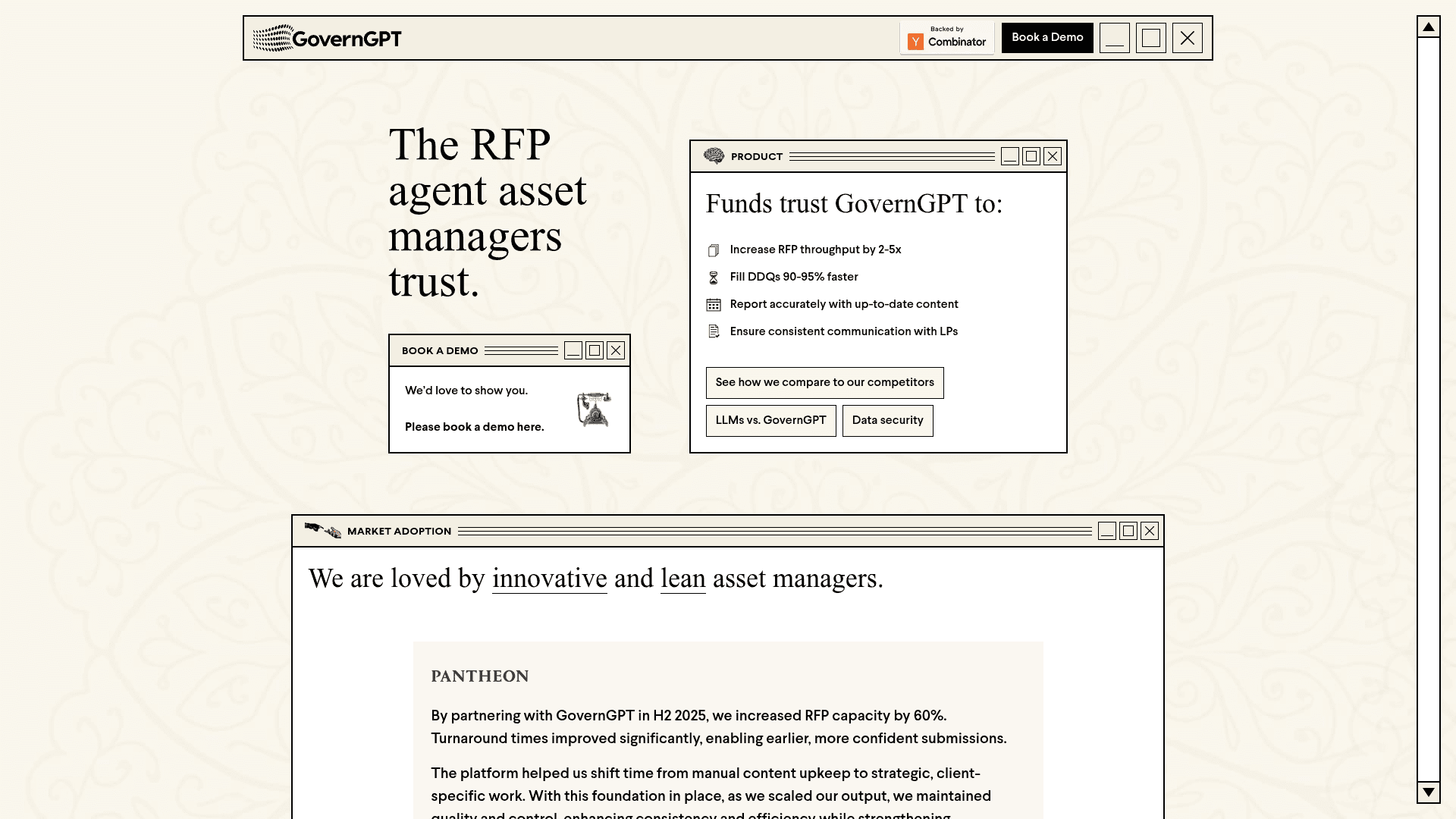 GovernGPT screenshot