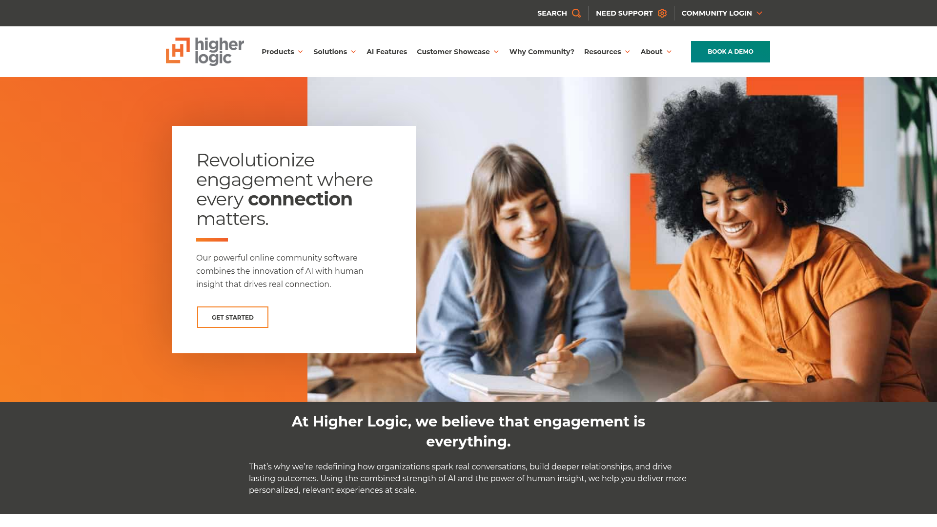 Higher Logic screenshot