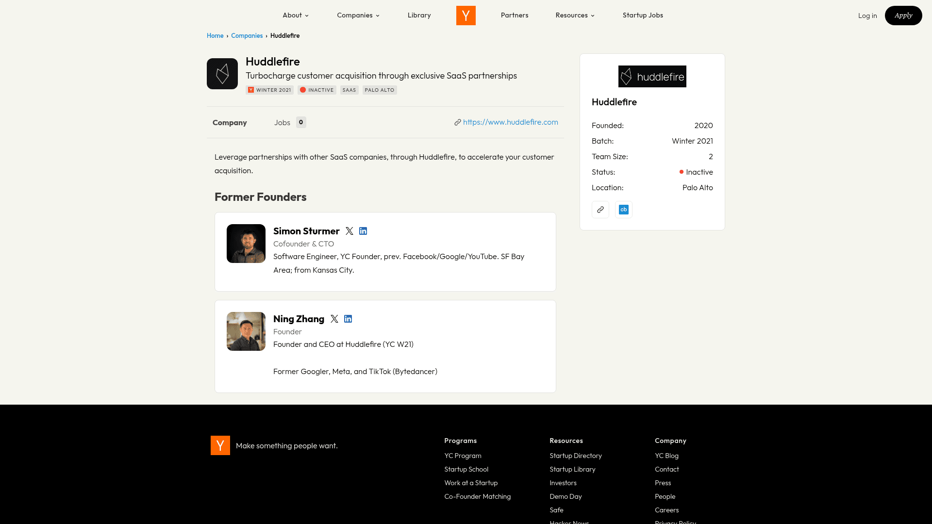 Huddlefire screenshot