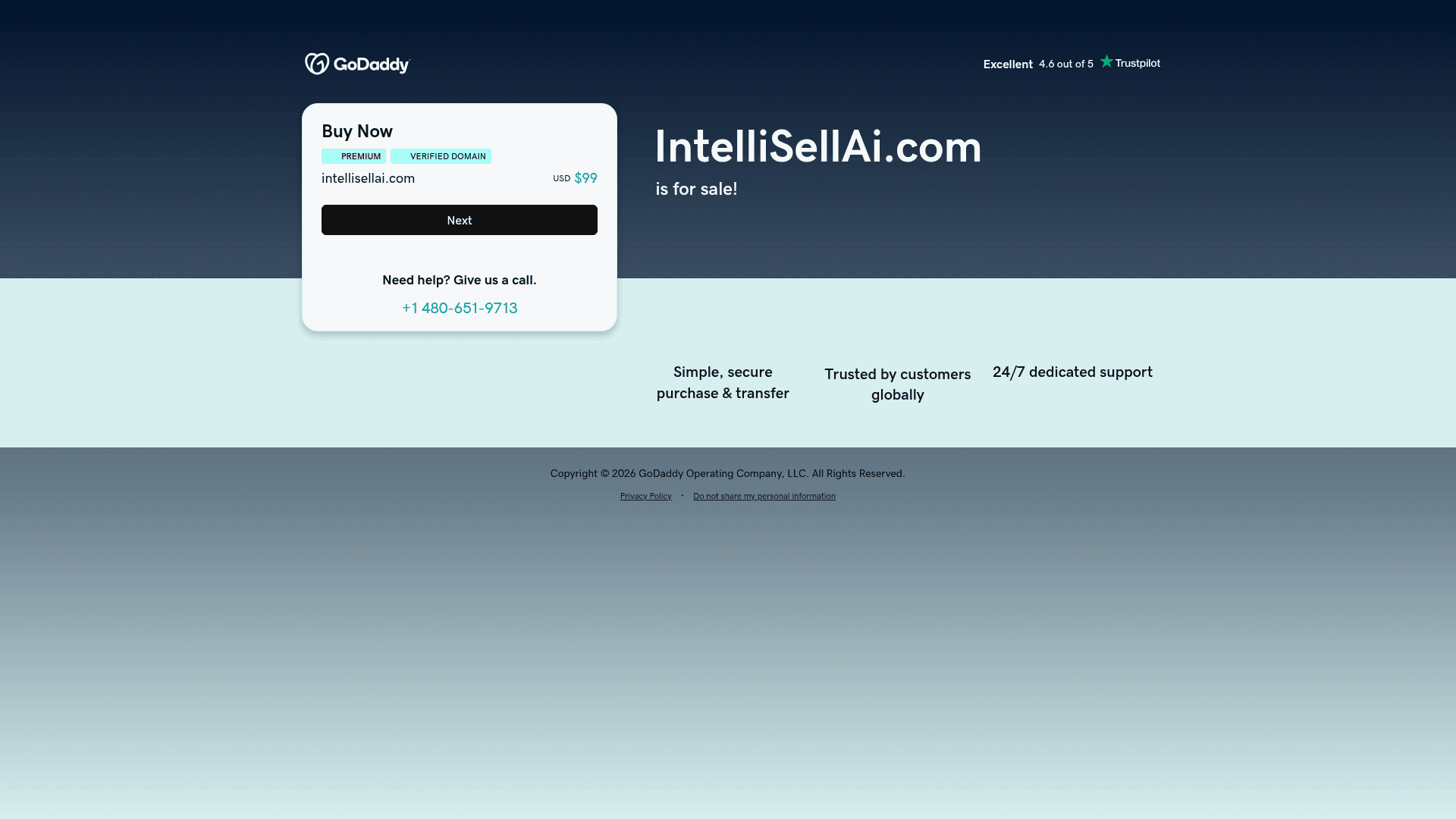 intellisell.ai screenshot