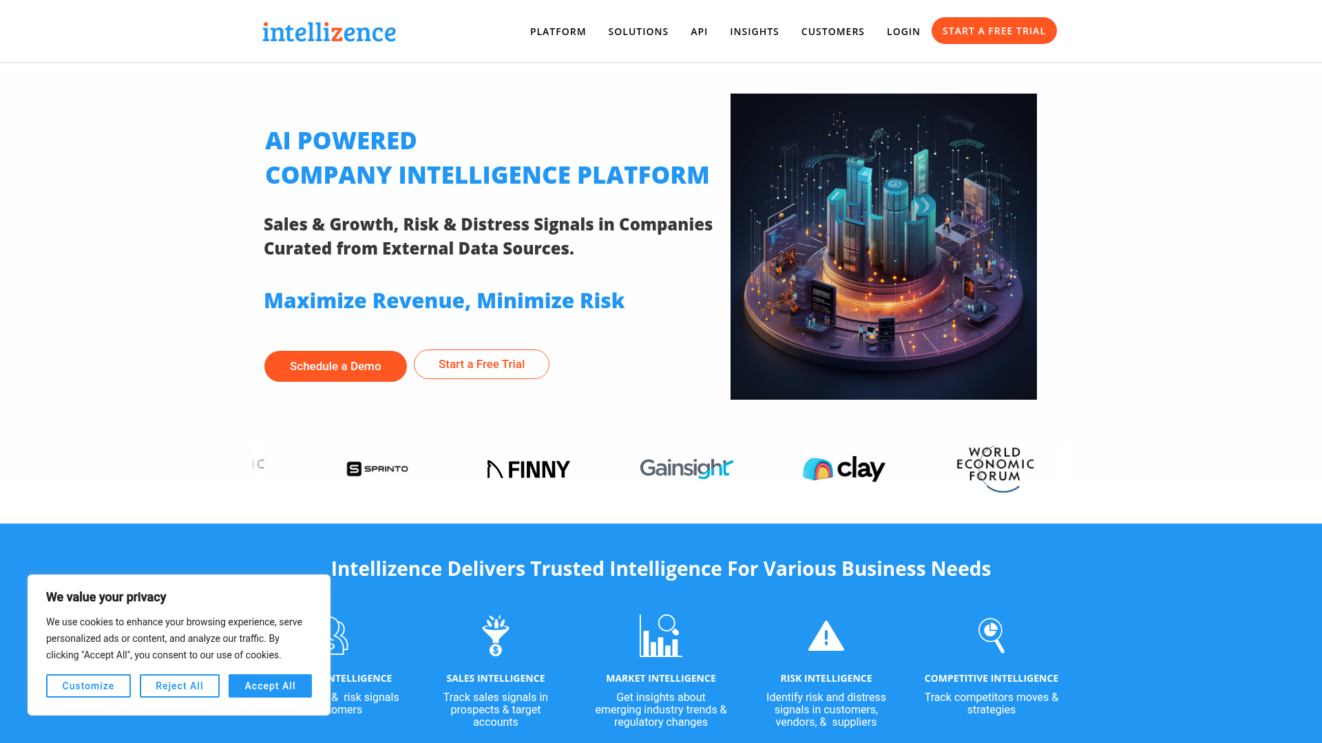 Intellizence screenshot