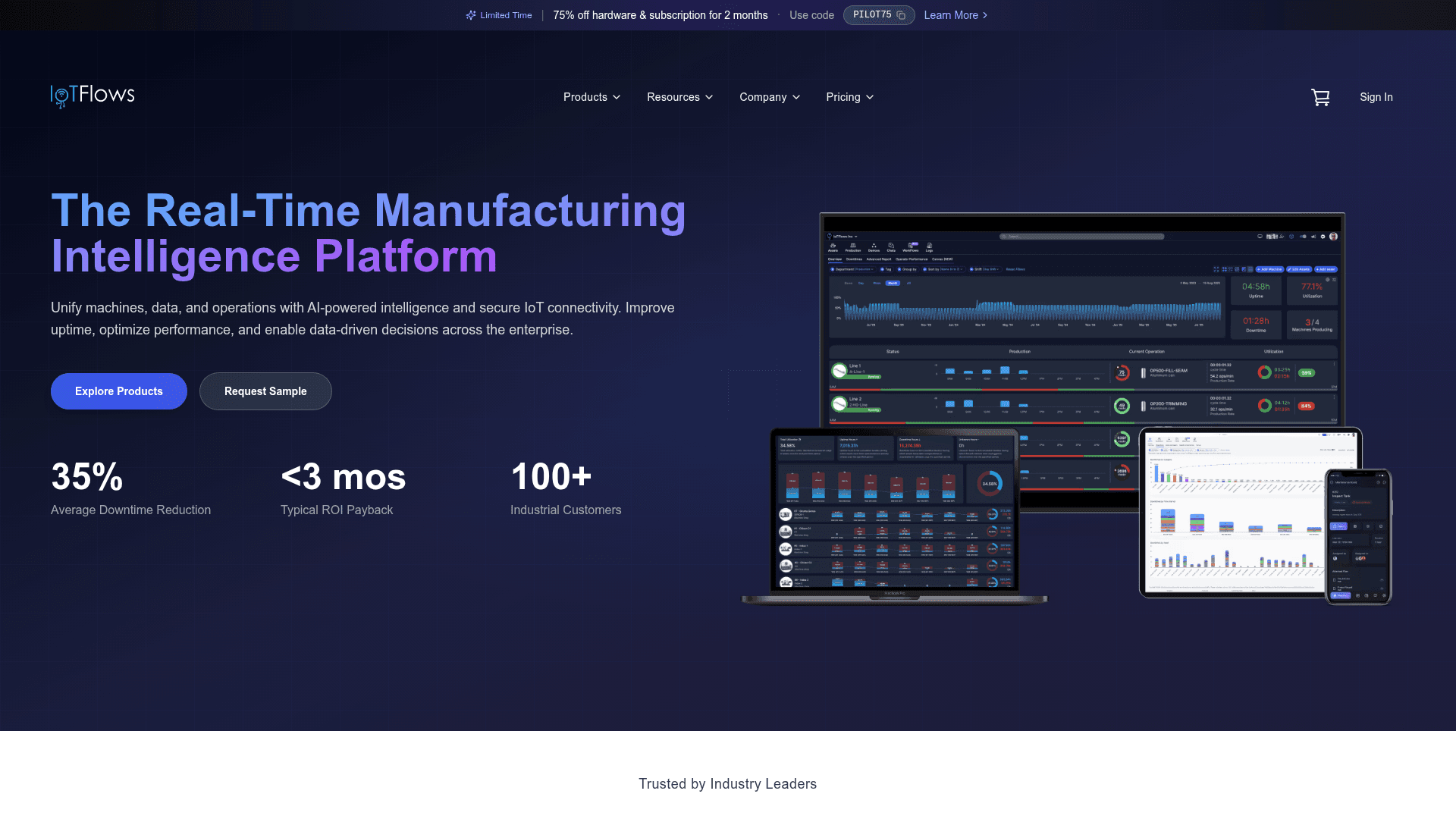 IoTFlows Inc screenshot