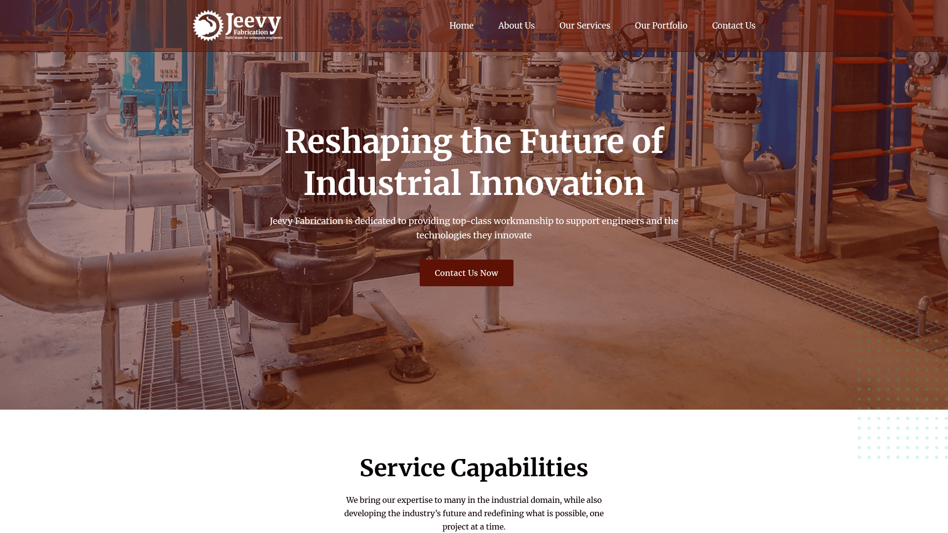 Jeevy Fabrication screenshot