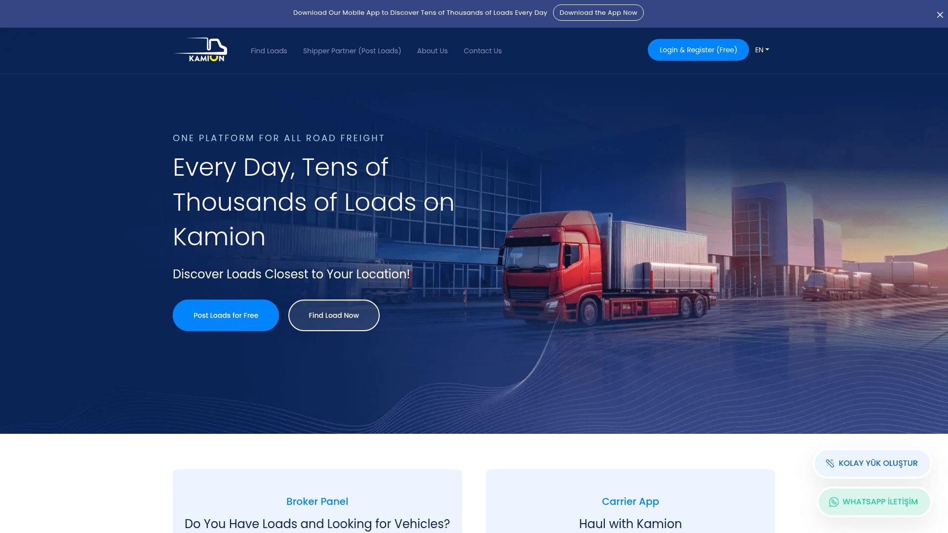 Kamion screenshot